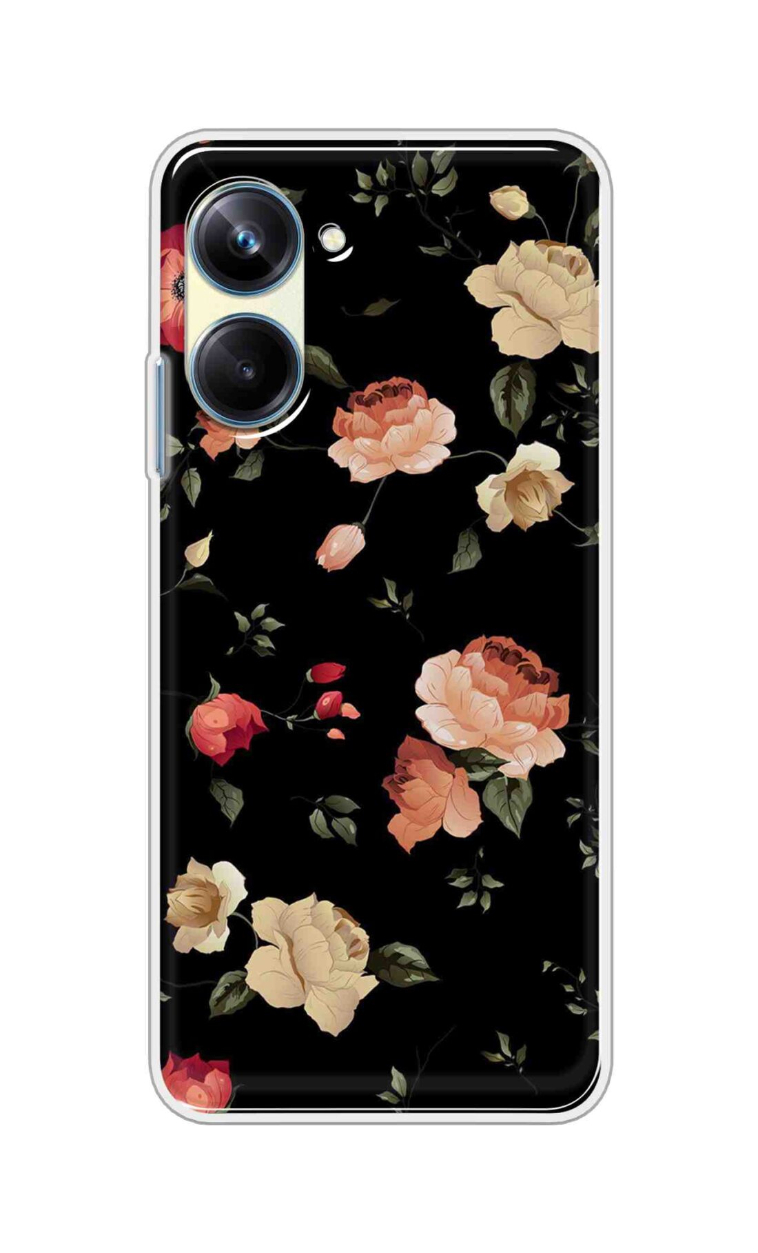 Coberta Back Cover For Realme 10 Pro Back Cover Stylish Case - Bright Flowers Design D11411