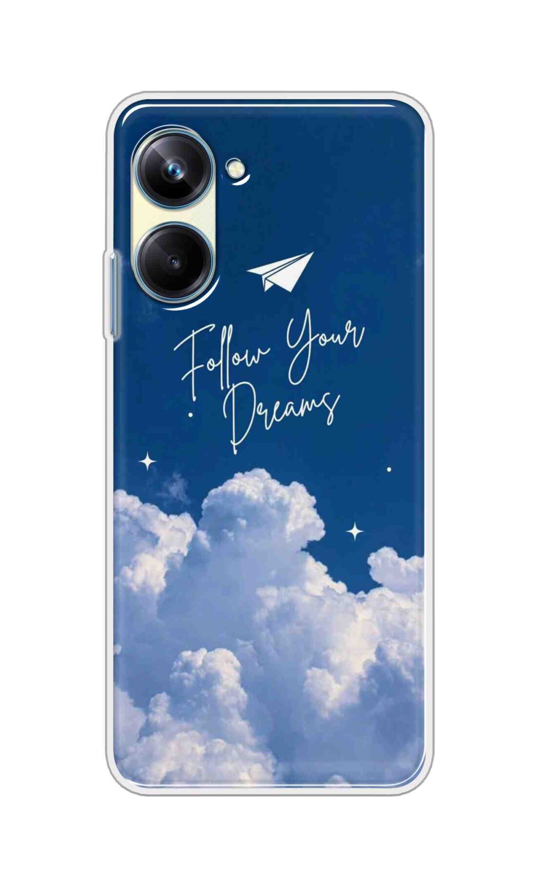 Coberta Back Cover For Realme 10 Pro Back Cover Stylish Case - Follow Your Dreams in Sky Design D16531