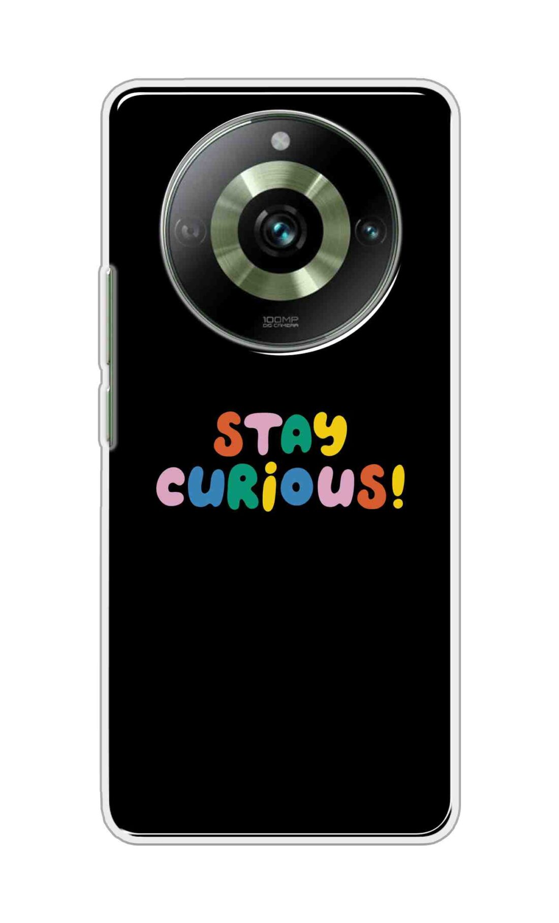 Coberta Back Cover For HONOR X9b 5G Back Cover Stylish Case - Stay Curious in Black Design D16515