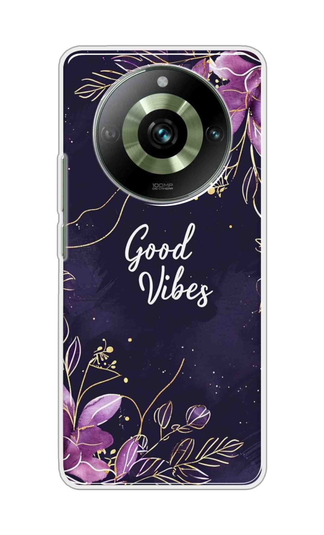 Coberta Back Cover For HONOR X9b 5G Back Cover Stylish Case - Good Vibes in Flowers Design D16517