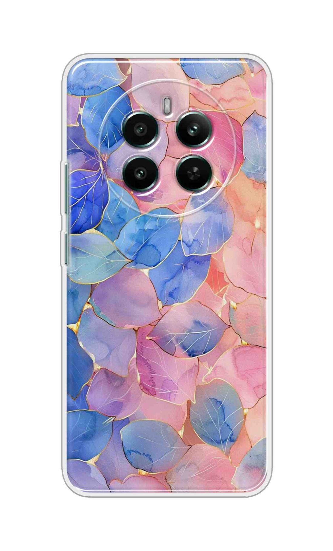 Coberta Back Cover For Realme 13 4G Back Cover Stylish Case - Multicolour Artifical Leaves Design D16491