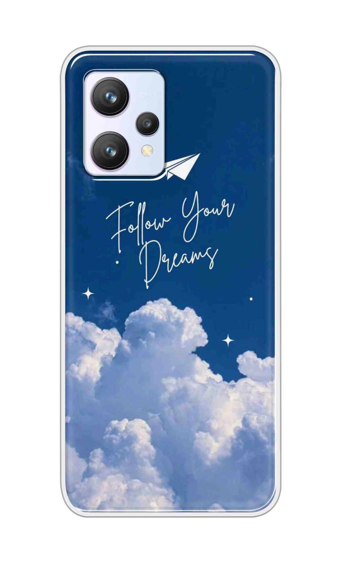 Coberta Back Cover For Realme 9 4G Back Cover Stylish Case - Follow Your Dreams in Sky Design D16531