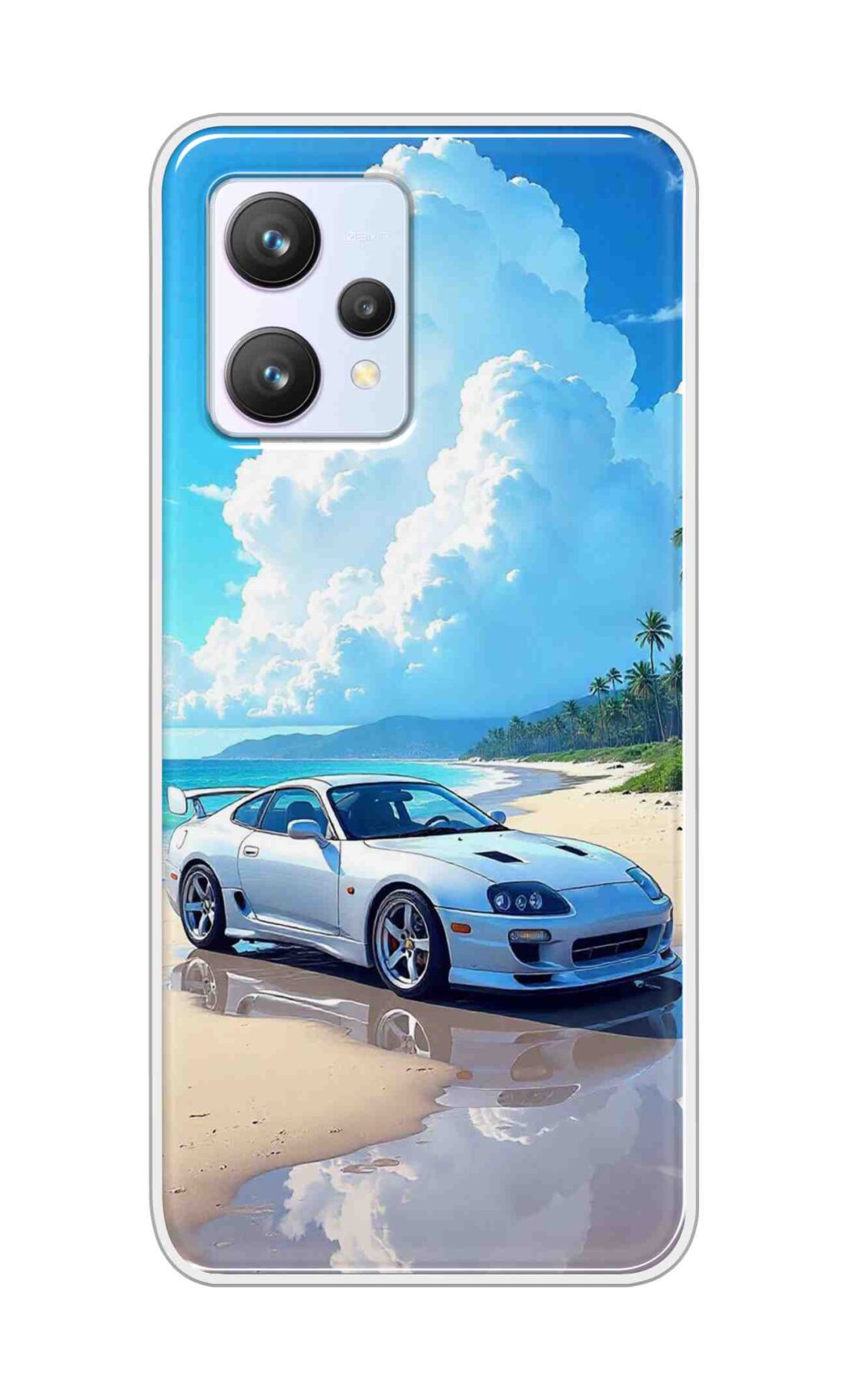 Coberta Back Cover For Realme 9 4G Back Cover Stylish Case - Car in Good Nature Design D16536
