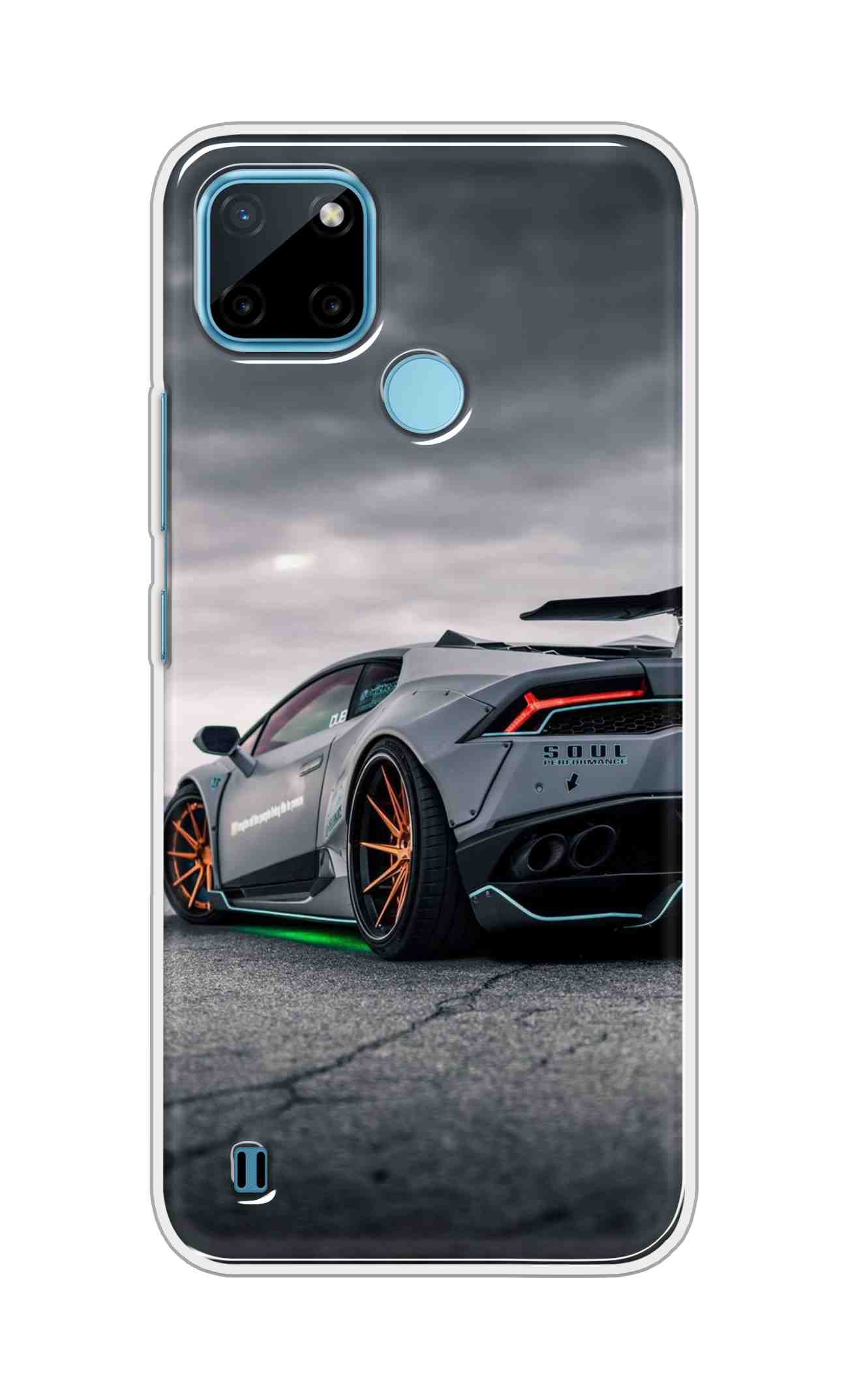 Coberta Back Cover For Realme C21Y Back Cover Stylish Case - Modified Car Design D16538