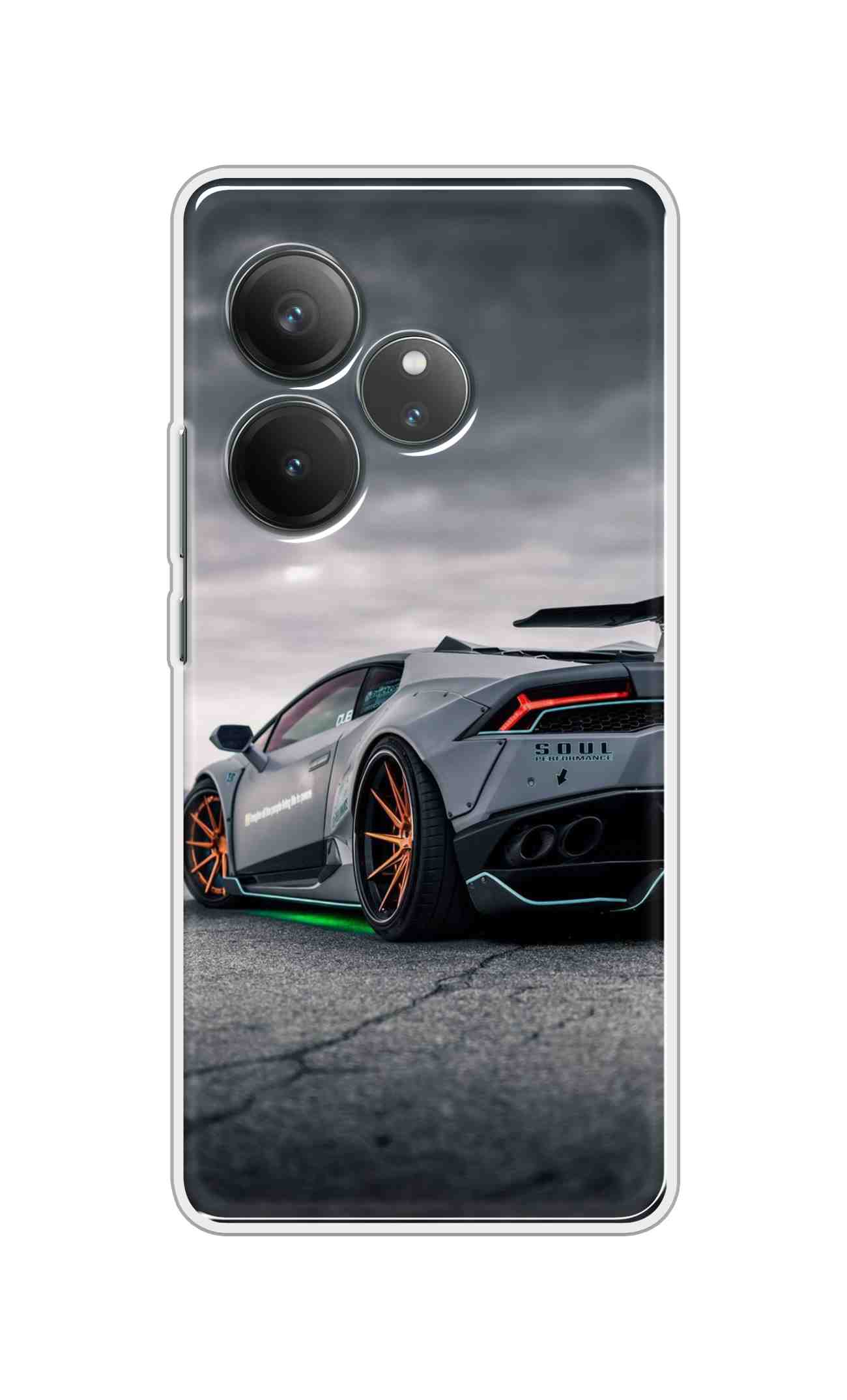 Coberta Back Cover For Realme GT6 Back Cover Stylish Case - Modified Car Design D16538