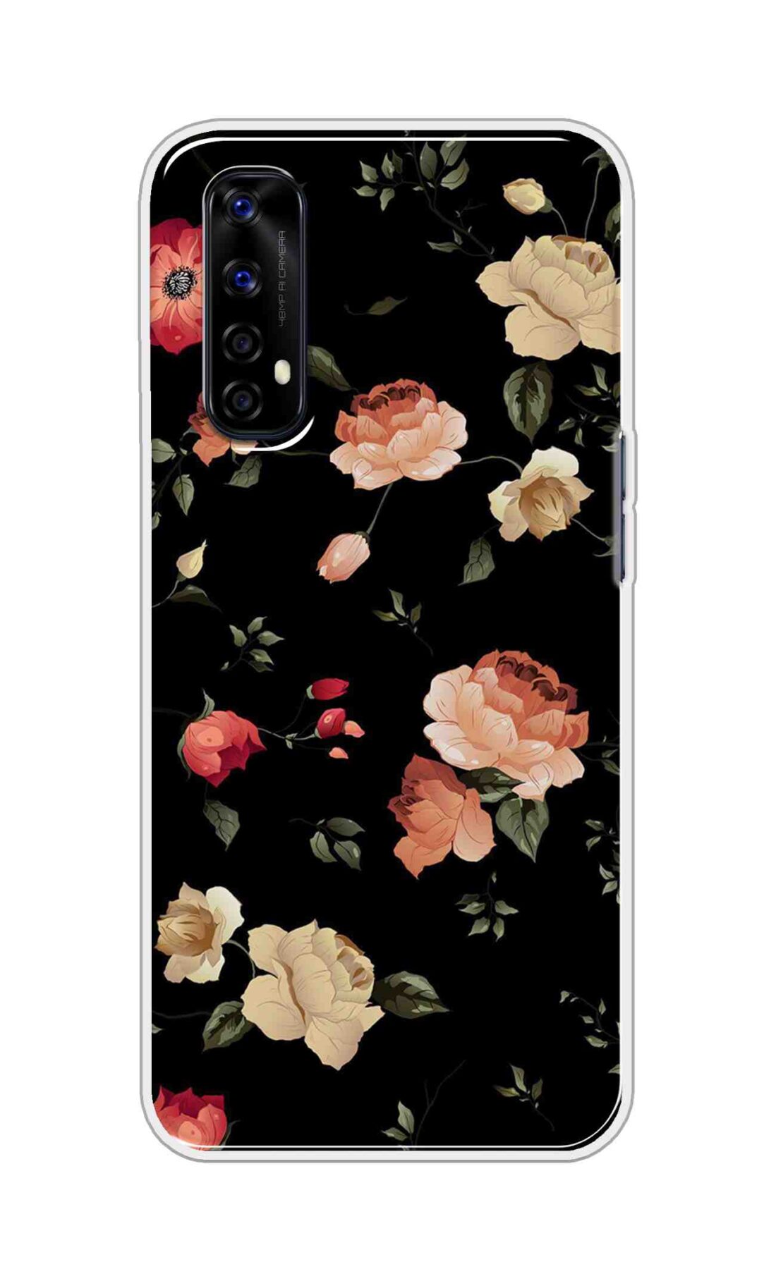 Coberta Back Cover For Realme Narzo 20 Pro Back Cover Stylish Case - Bright Flowers Design D11411