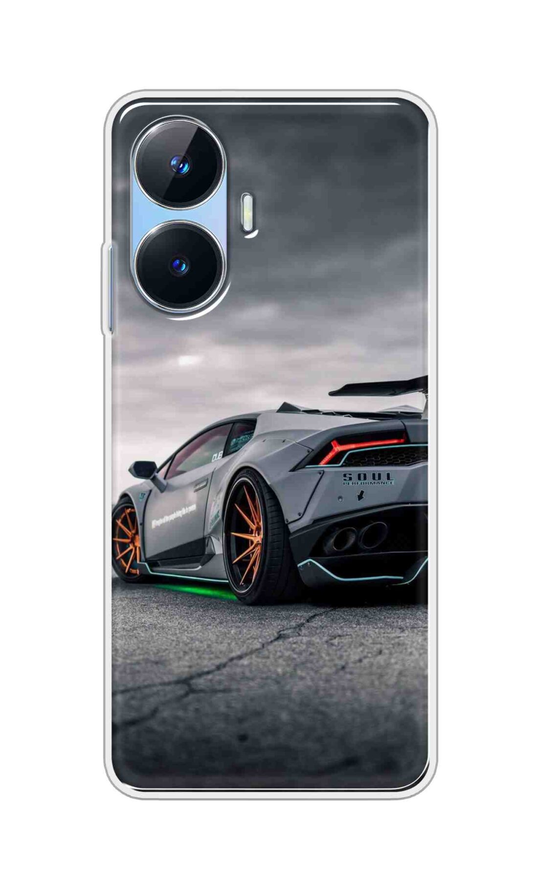 Coberta Back Cover For Realme Narzo N55 Back Cover Stylish Case - Modified Car Design D16538