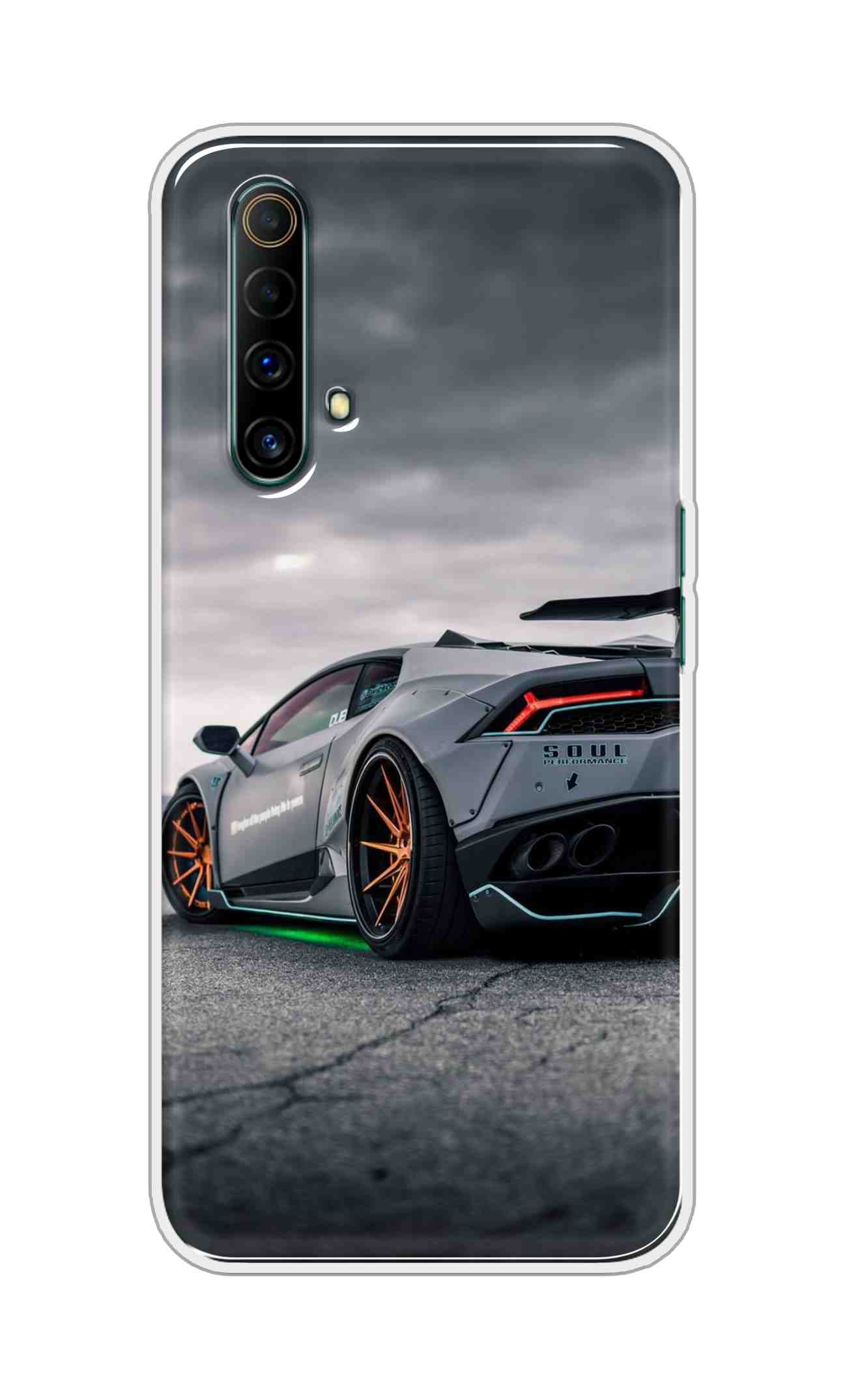 Coberta Back Cover For Realme X50 5G Back Cover Stylish Case - Modified Car Design D16538