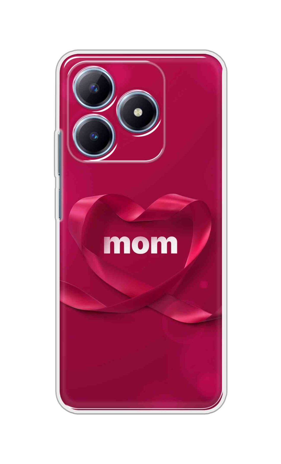 Coberta Back Cover For Redmi 13 5G Back Cover Stylish Case - Mom texts in Red heart Design D11317
