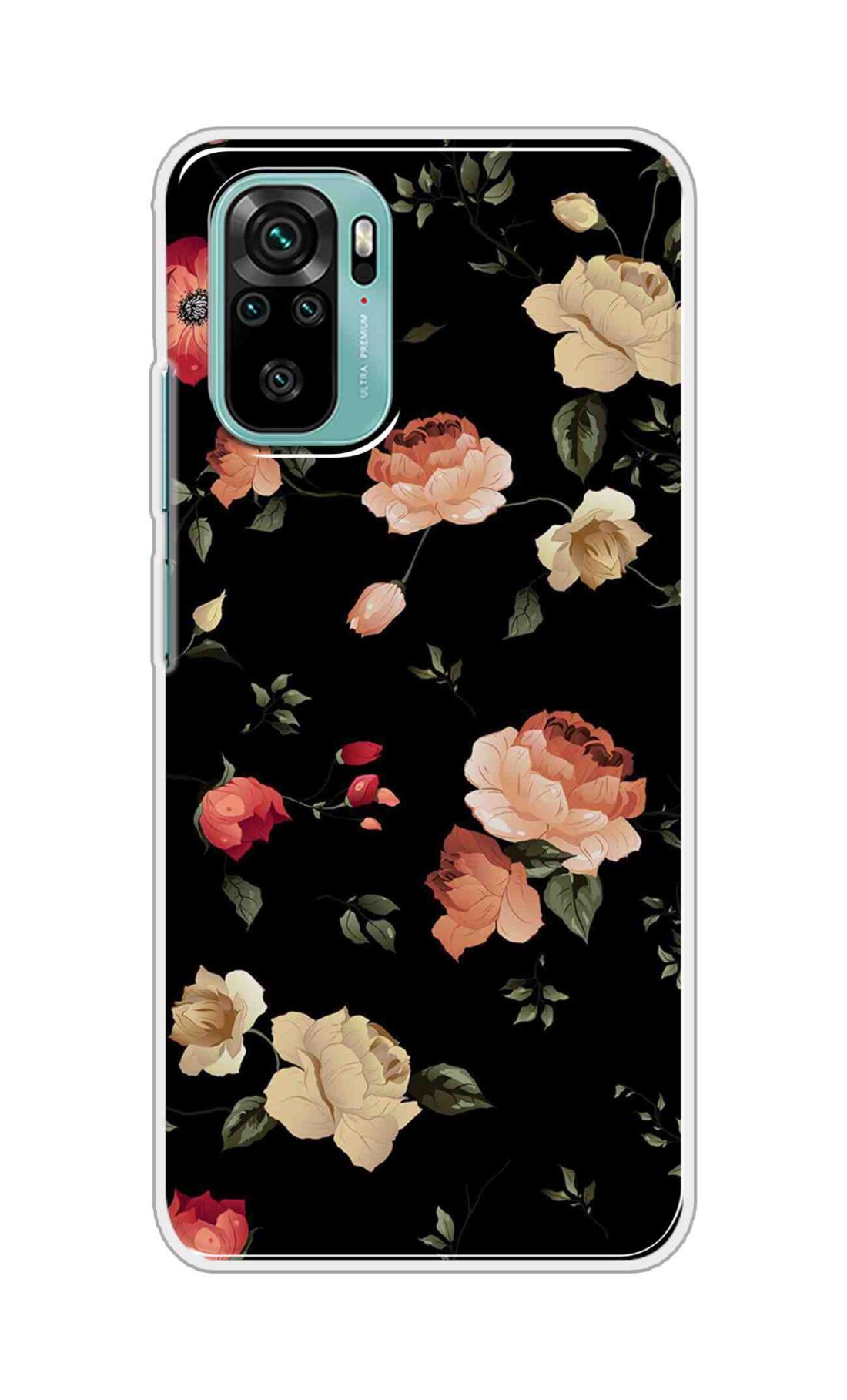 Coberta Back Cover For Redmi Note 10 Back Cover Stylish Case - Bright Flowers Design D11411