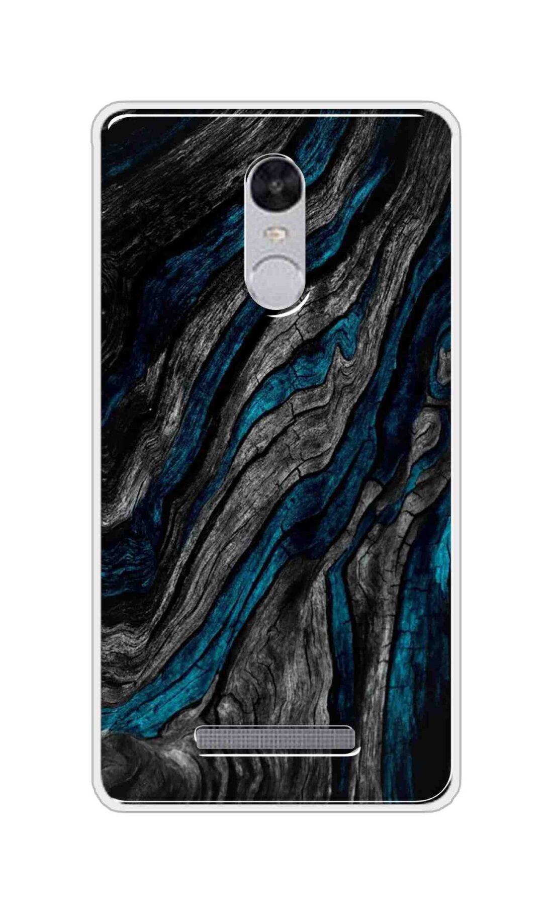 Coberta Back Cover For Xiaomi Redmi Note 3 Back Cover Stylish Case - Grey and Blue Mountain Design D16028