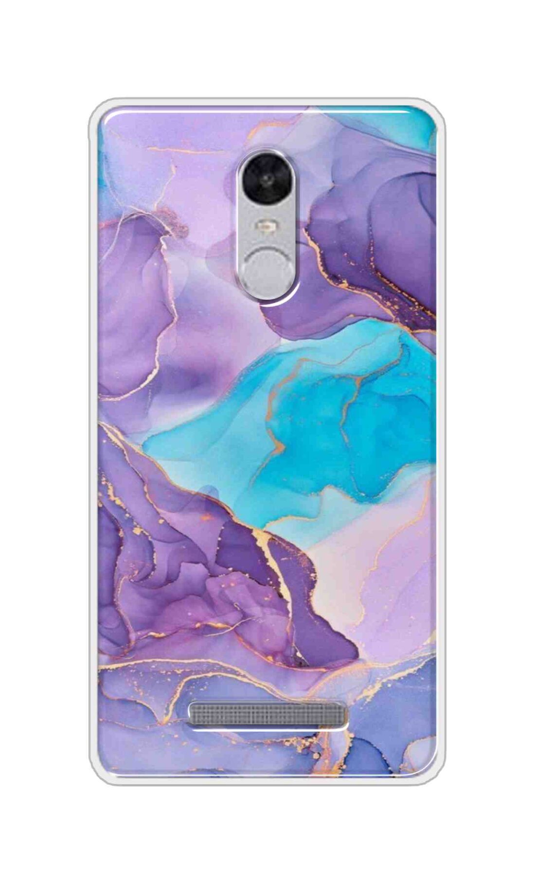 Coberta Back Cover For Xiaomi Redmi Note 3 Back Cover Stylish Case - Purple and Blue Marble Design D16216