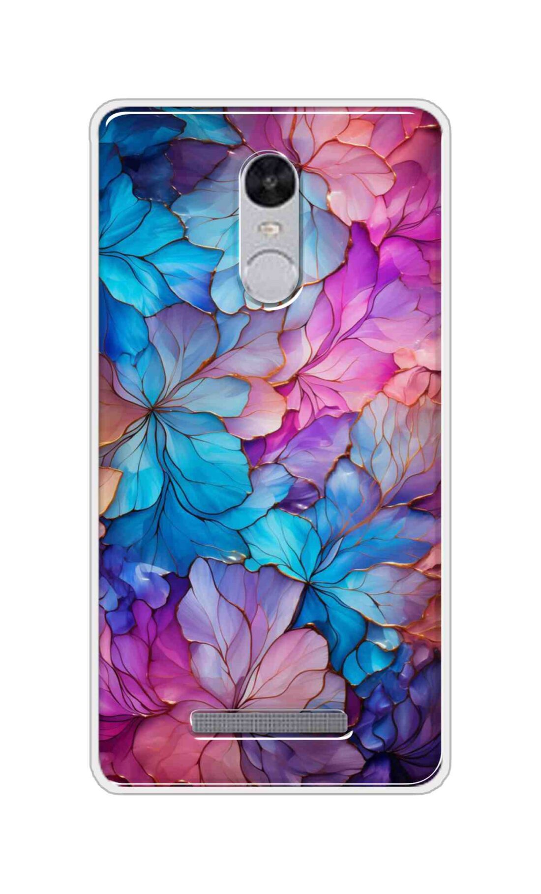Coberta Back Cover For Xiaomi Redmi Note 3 Back Cover Stylish Case - Multicolour Asthetic Flowers Design D16480