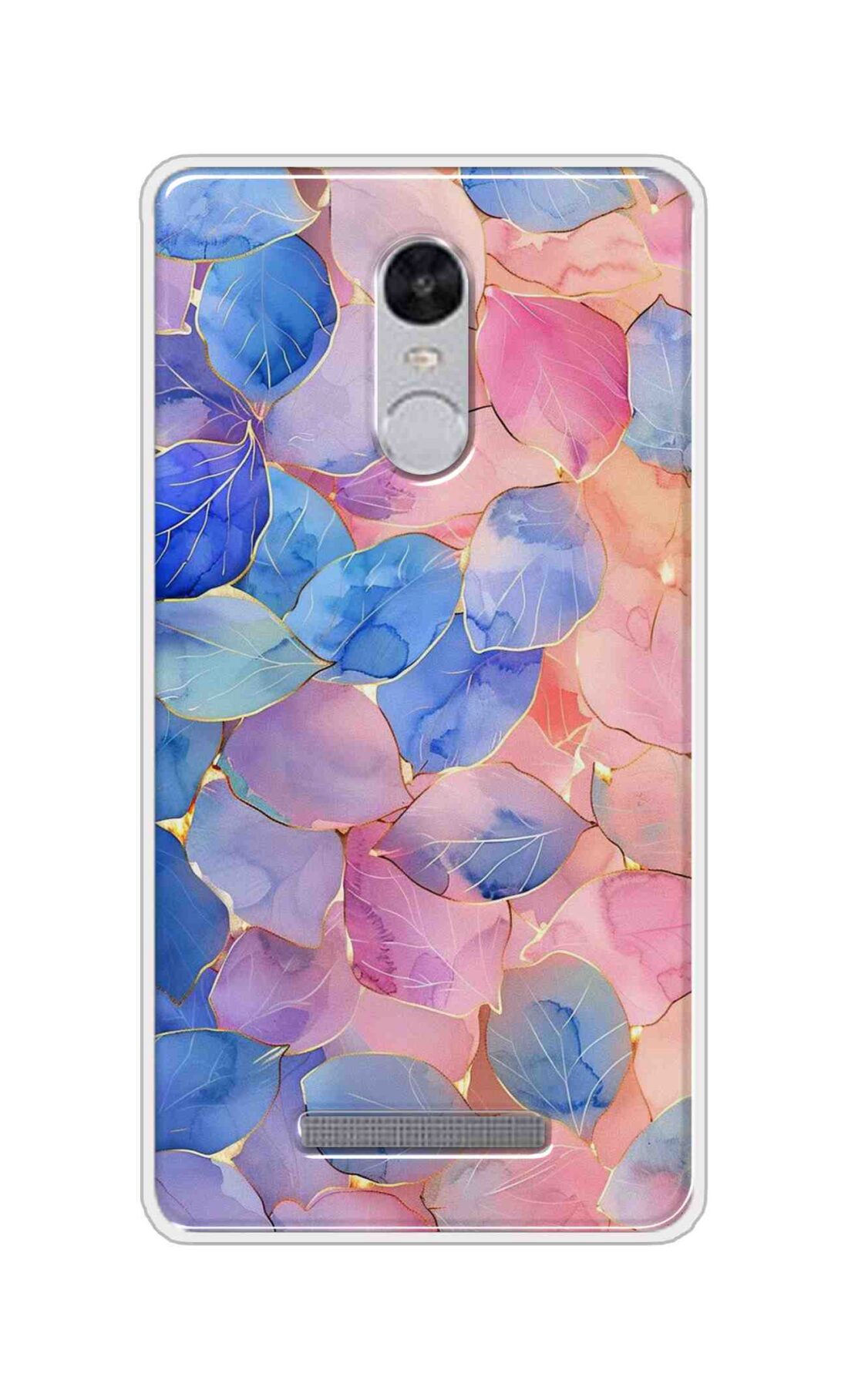Coberta Back Cover For Xiaomi Redmi Note 3 Back Cover Stylish Case - Multicolour Artifical Leaves Design D16491