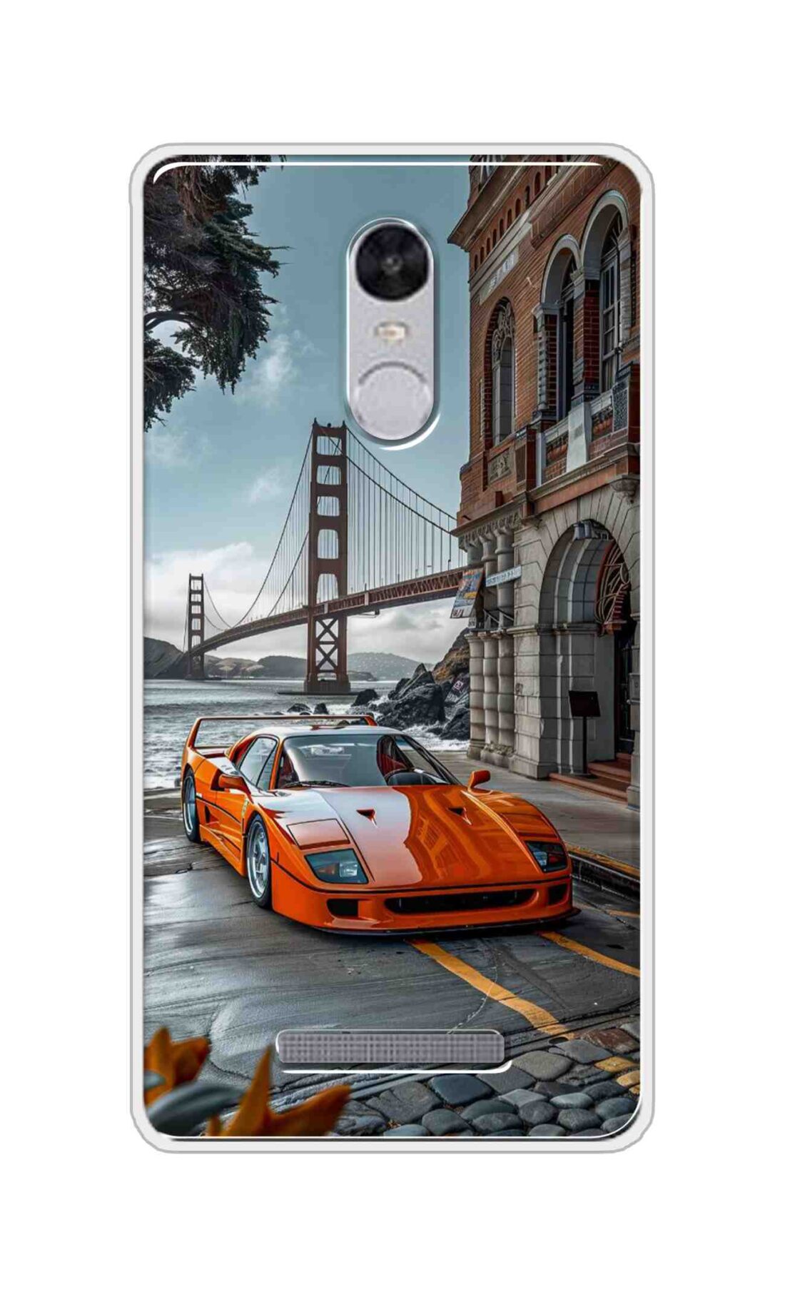 Coberta Back Cover For Xiaomi Redmi Note 3 Back Cover Stylish Case - Modified Red Car Design D16592