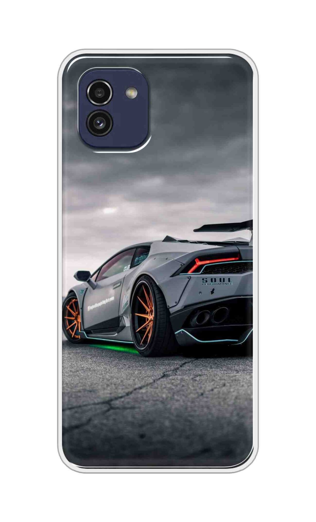 Coberta Back Cover For Samsung Galaxy A03 Back Cover Stylish Case - Modified Car Design D16538