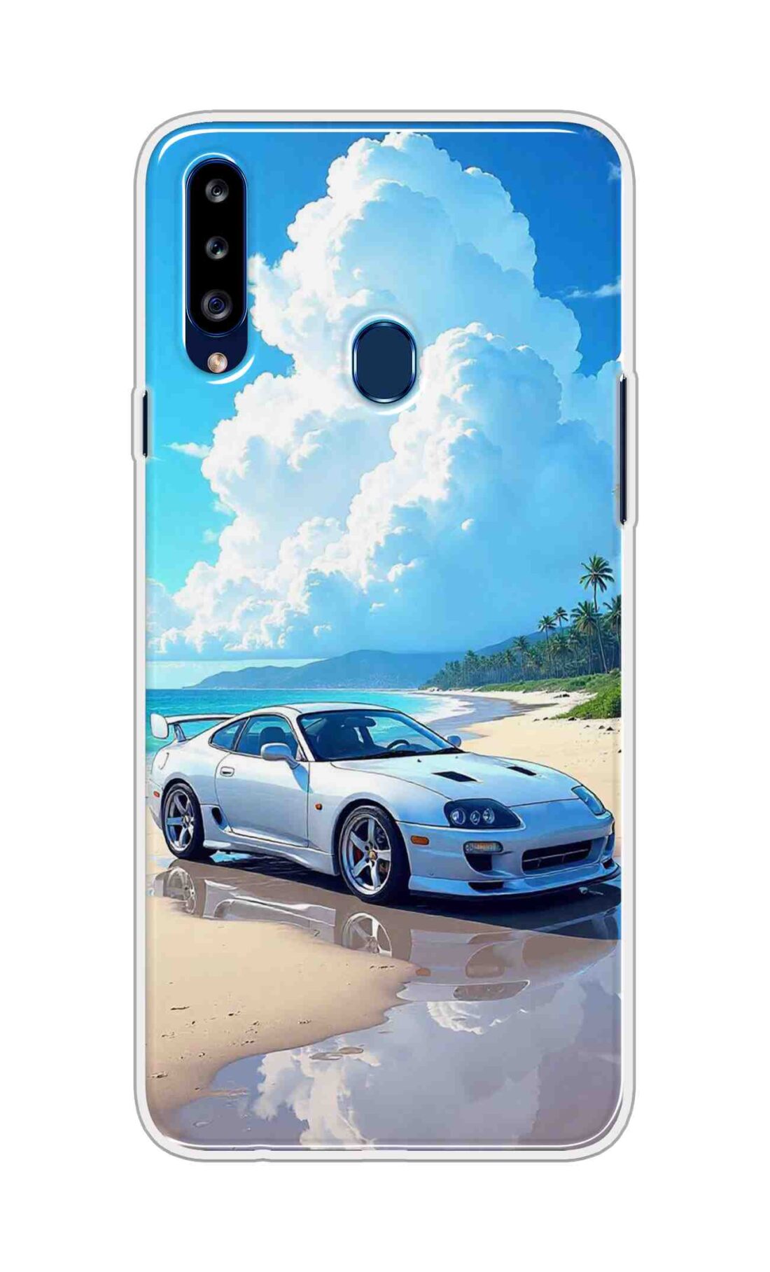 Coberta Back Cover For Samsung Galaxy A20s Back Cover Stylish Case - Car in Good Nature Design D16536
