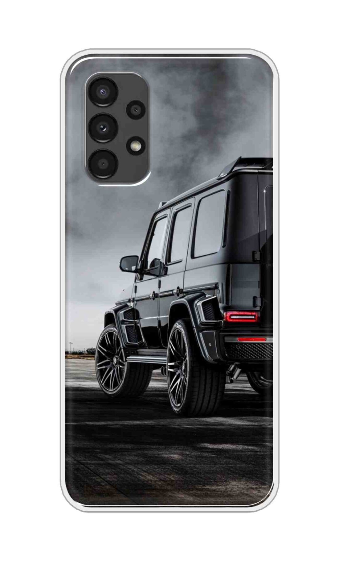 Coberta Back Cover For Samsung Galaxy A13 5G Back Cover Stylish Case - Black Suv Car Design D11967