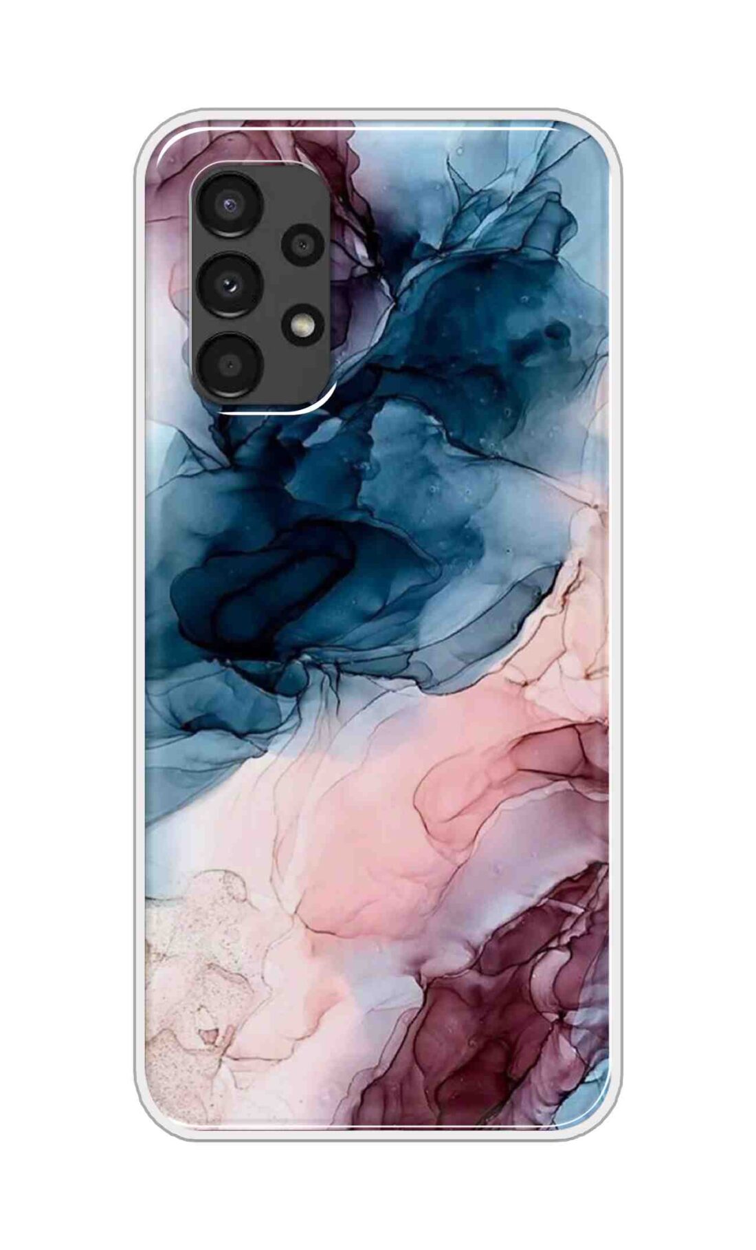 Coberta Back Cover For Samsung Galaxy A13 5G Back Cover Stylish Case - Colourful Marble Design D12694