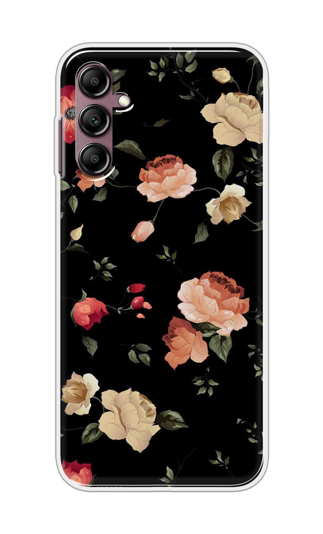 Coberta Back Cover For Samsung Galaxy M35 5G Back Cover Stylish Case - Bright Flowers Design D11411