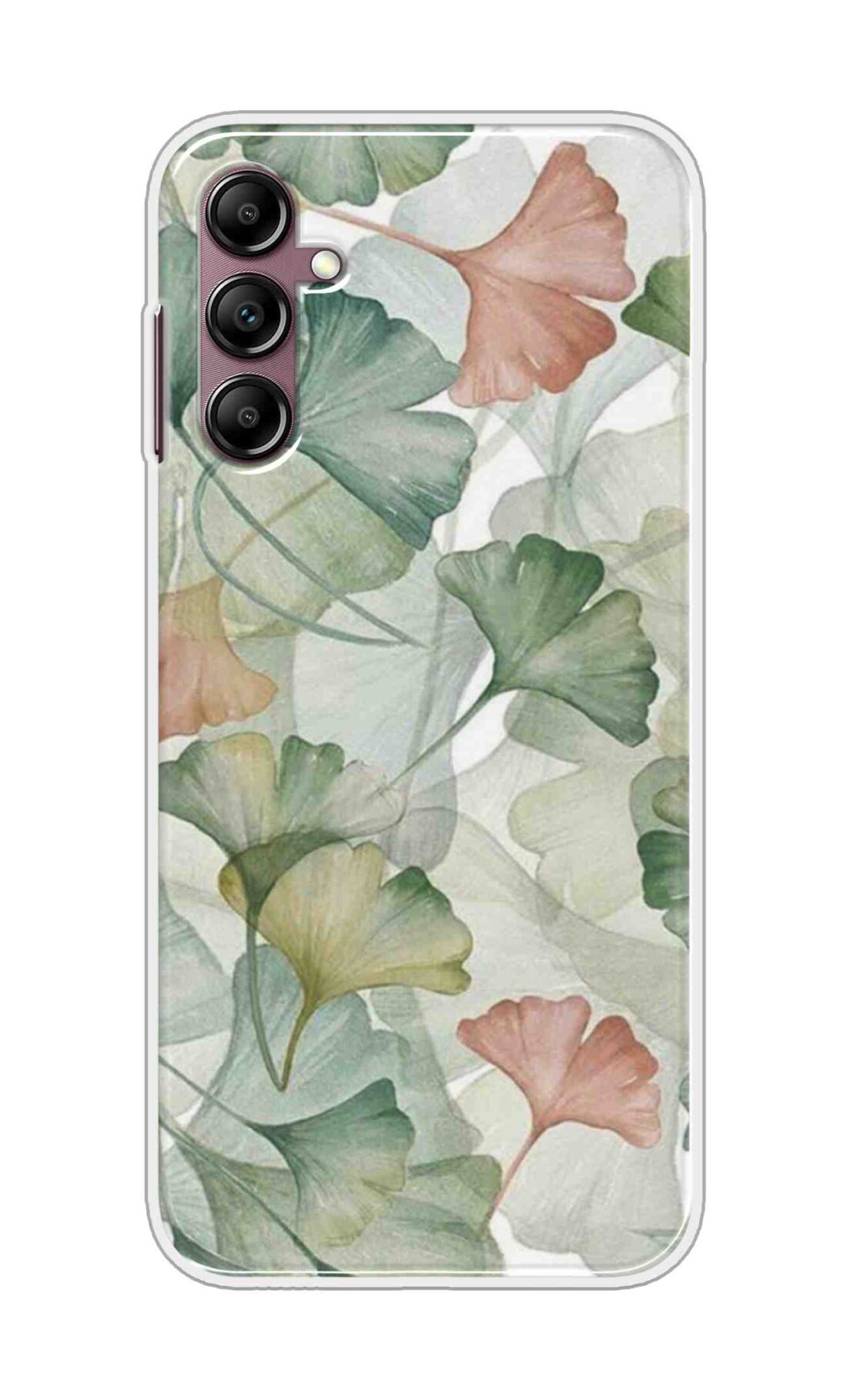 Coberta Back Cover For Samsung Galaxy M35 5G Back Cover Stylish Case - Asthetic Leaves Pattern D14954