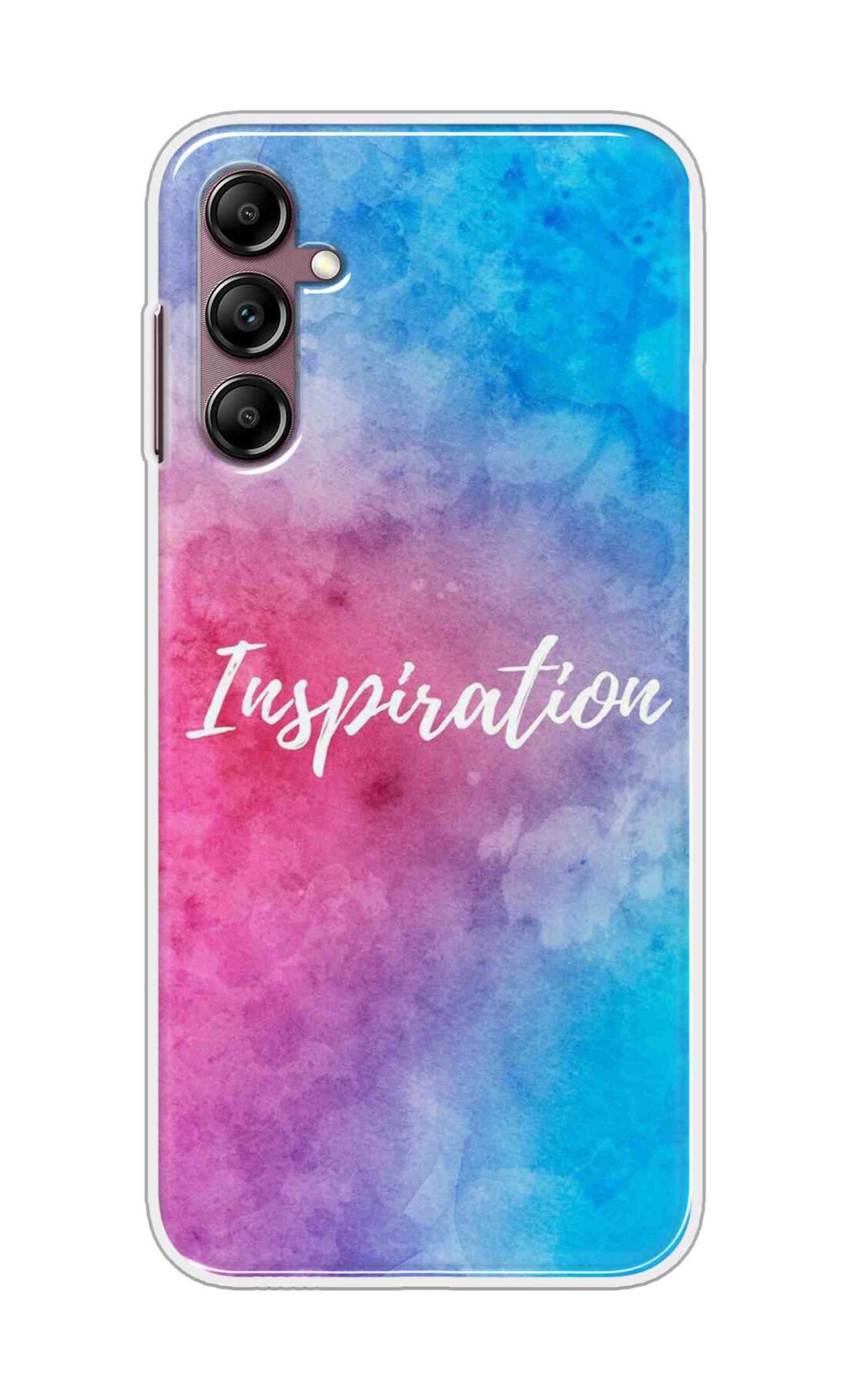 Coberta Back Cover For Samsung Galaxy M55 5G Back Cover Stylish Case - Inspiration in Blue and Pink Design D16051