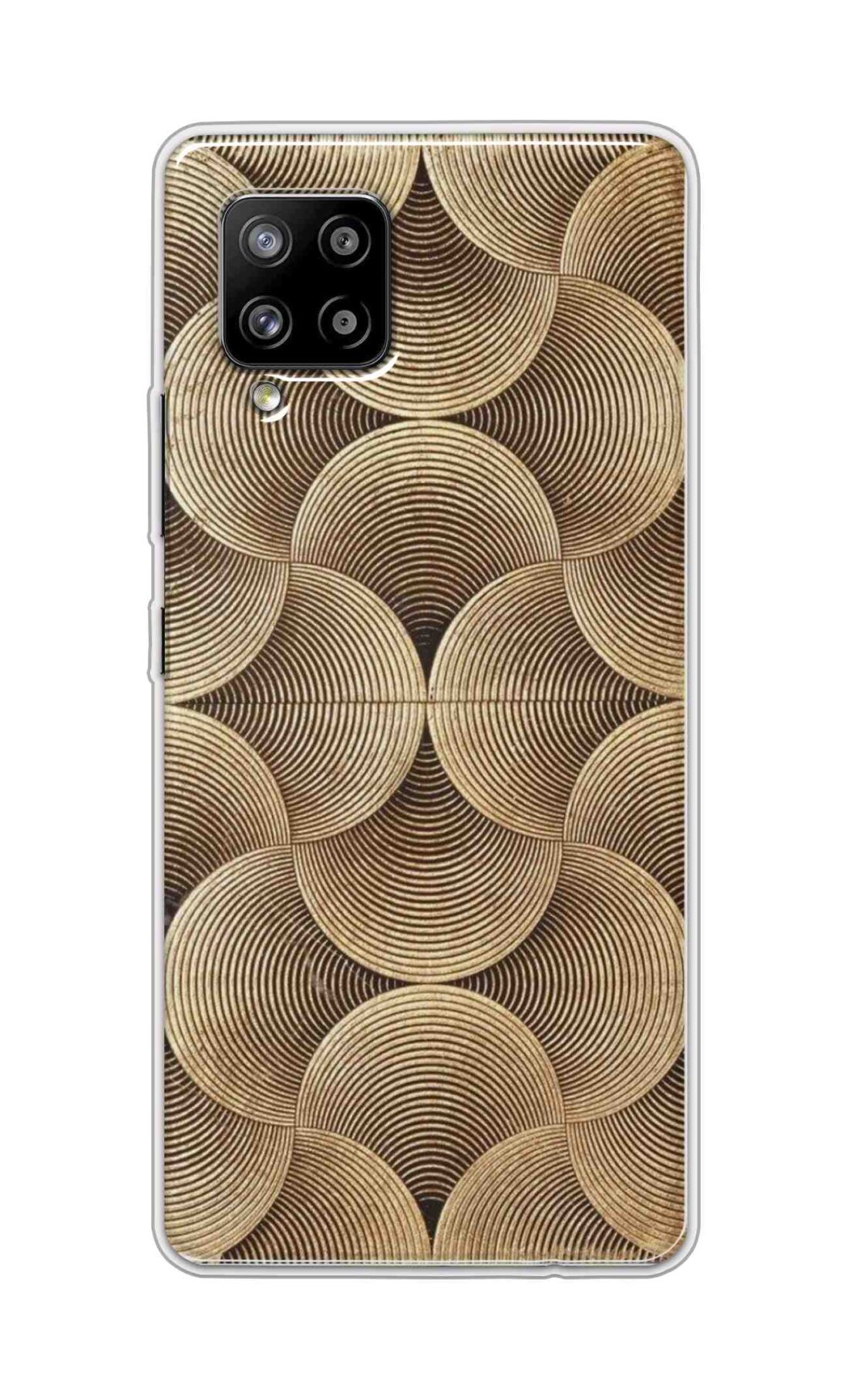 Coberta Back Cover For Samsung Galaxy A42 Back Cover Stylish Case - Brown Pattern Design D16582