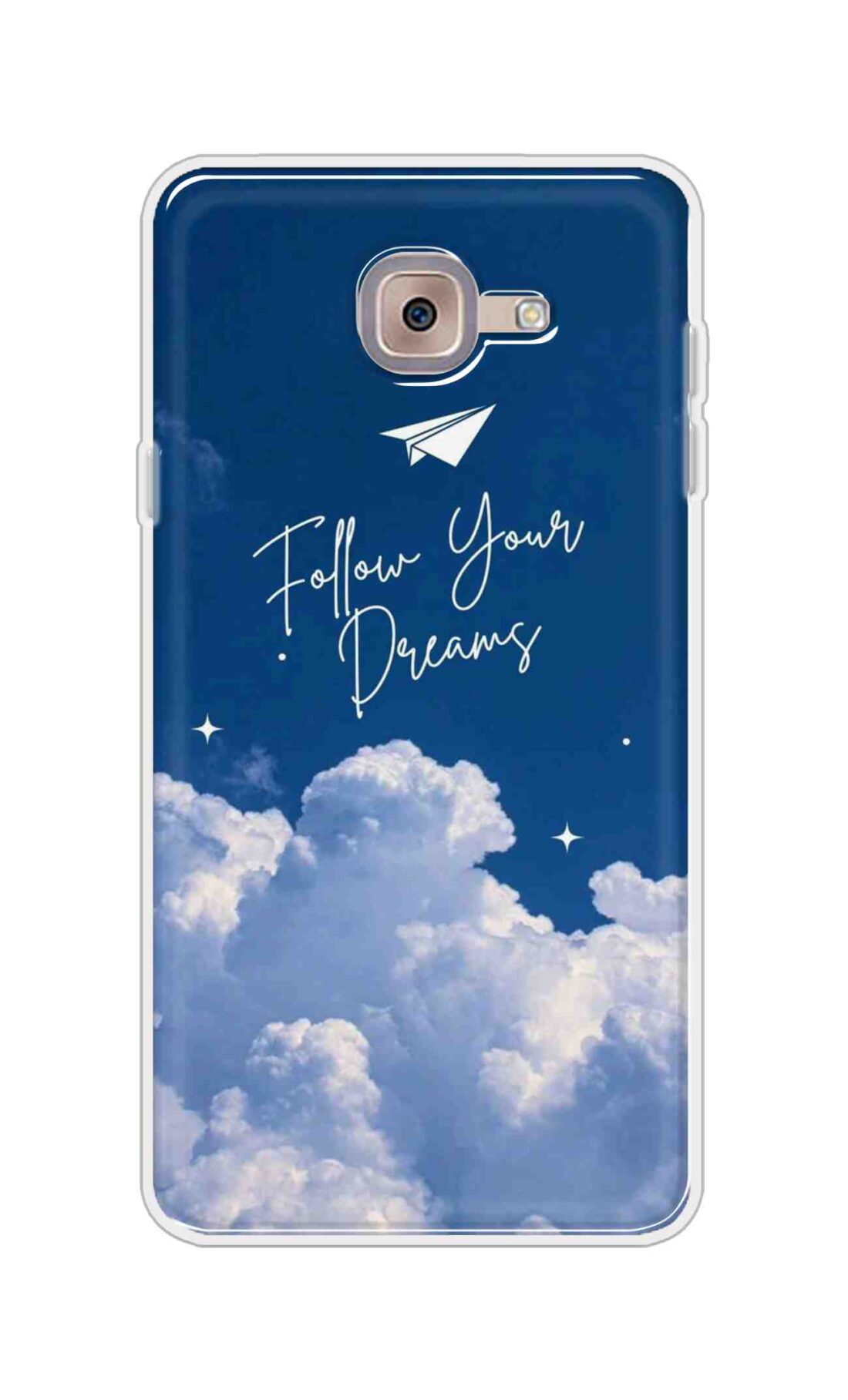 Coberta Back Cover For Samsung Galaxy J7 Max Back Cover Stylish Case - Follow Your Dreams in Sky Design D16531