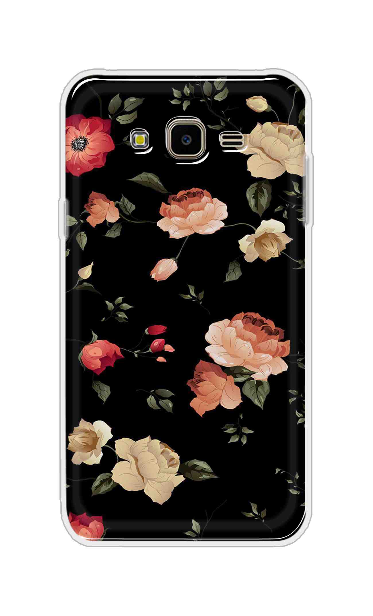 Coberta Back Cover For Samsung Galaxy J7 Nxt Back Cover Stylish Case - Bright Flowers Design D11411