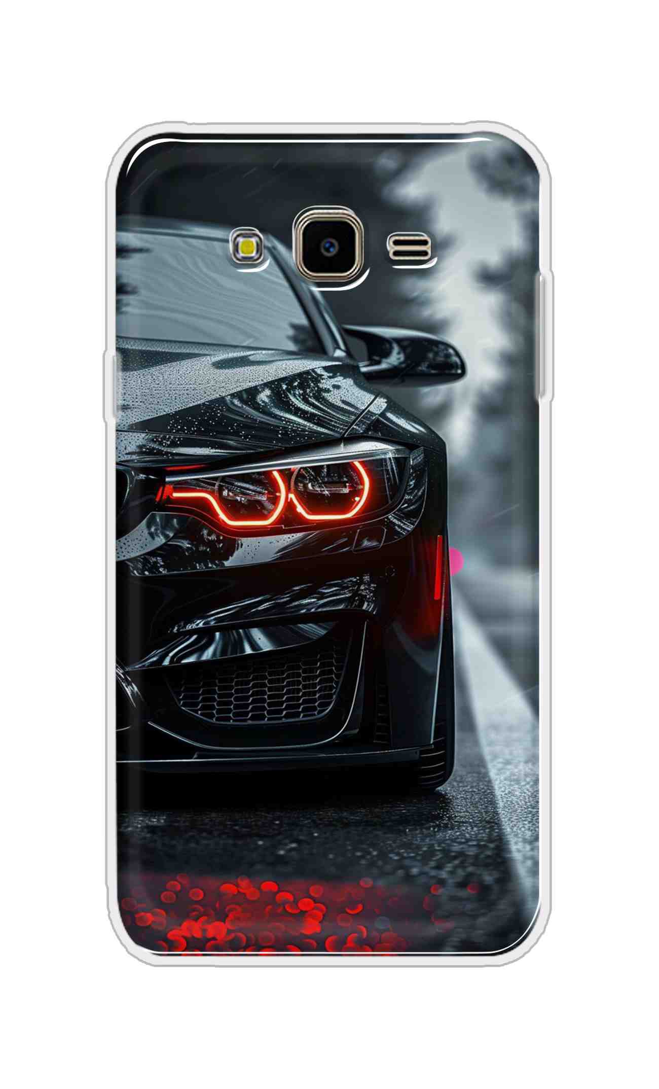 Coberta Back Cover For Samsung Galaxy J7 Nxt Back Cover Stylish Case - Black Car Design D16542