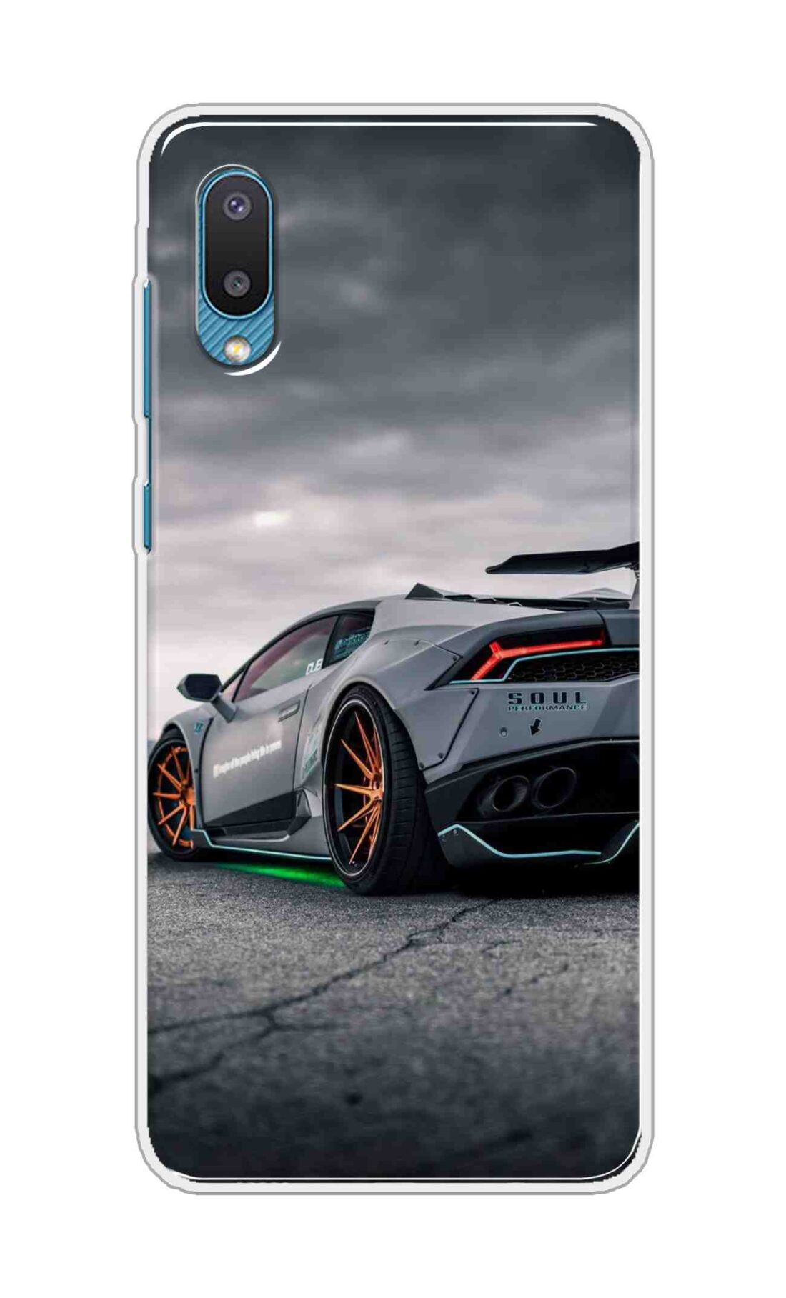 Coberta Back Cover For Samsung Galaxy M02 Back Cover Stylish Case - Modified Car Design D16538