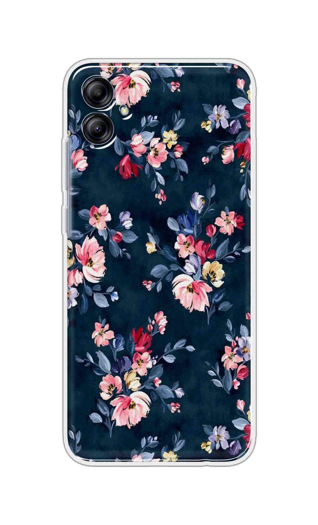 Coberta Back Cover For Samsung Galaxy F06 5G Back Cover Stylish Case - Blue Floral Design D11648