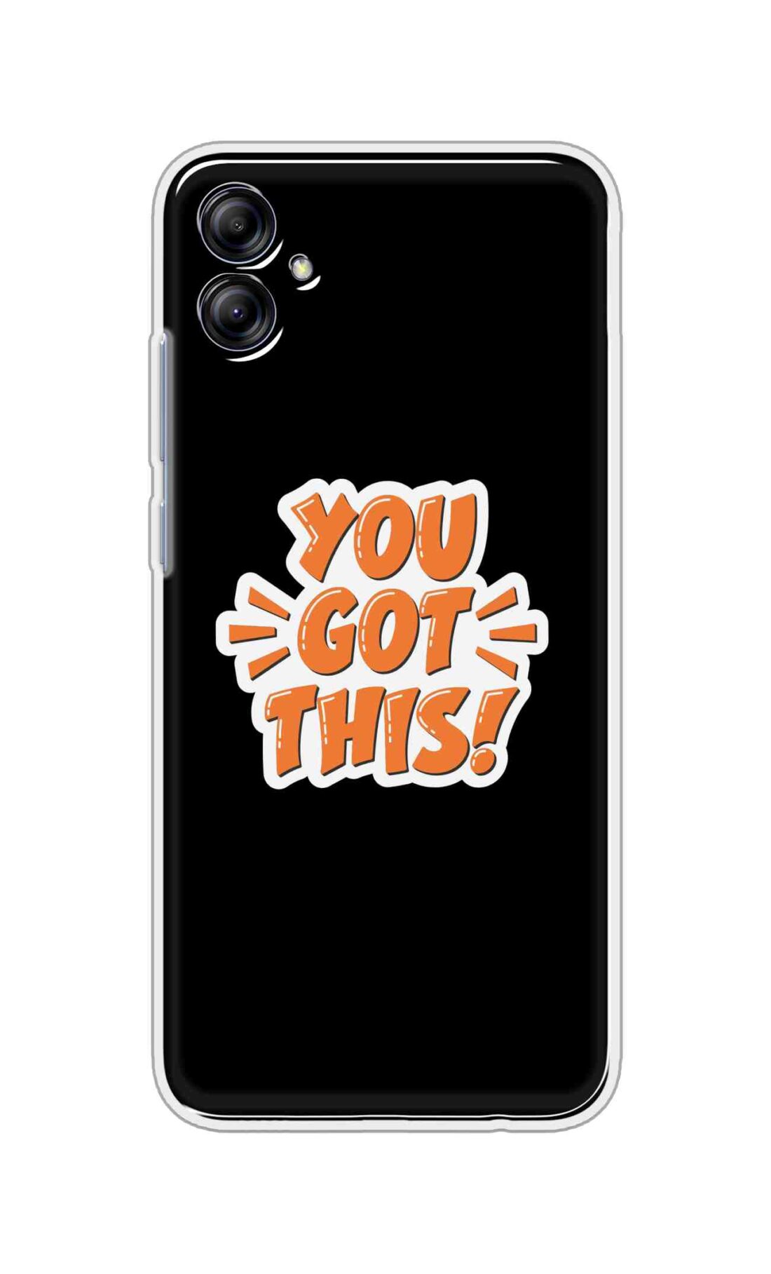 Coberta Back Cover For Samsung Galaxy F06 5G Back Cover Stylish Case - You Got This in Black Design D16649