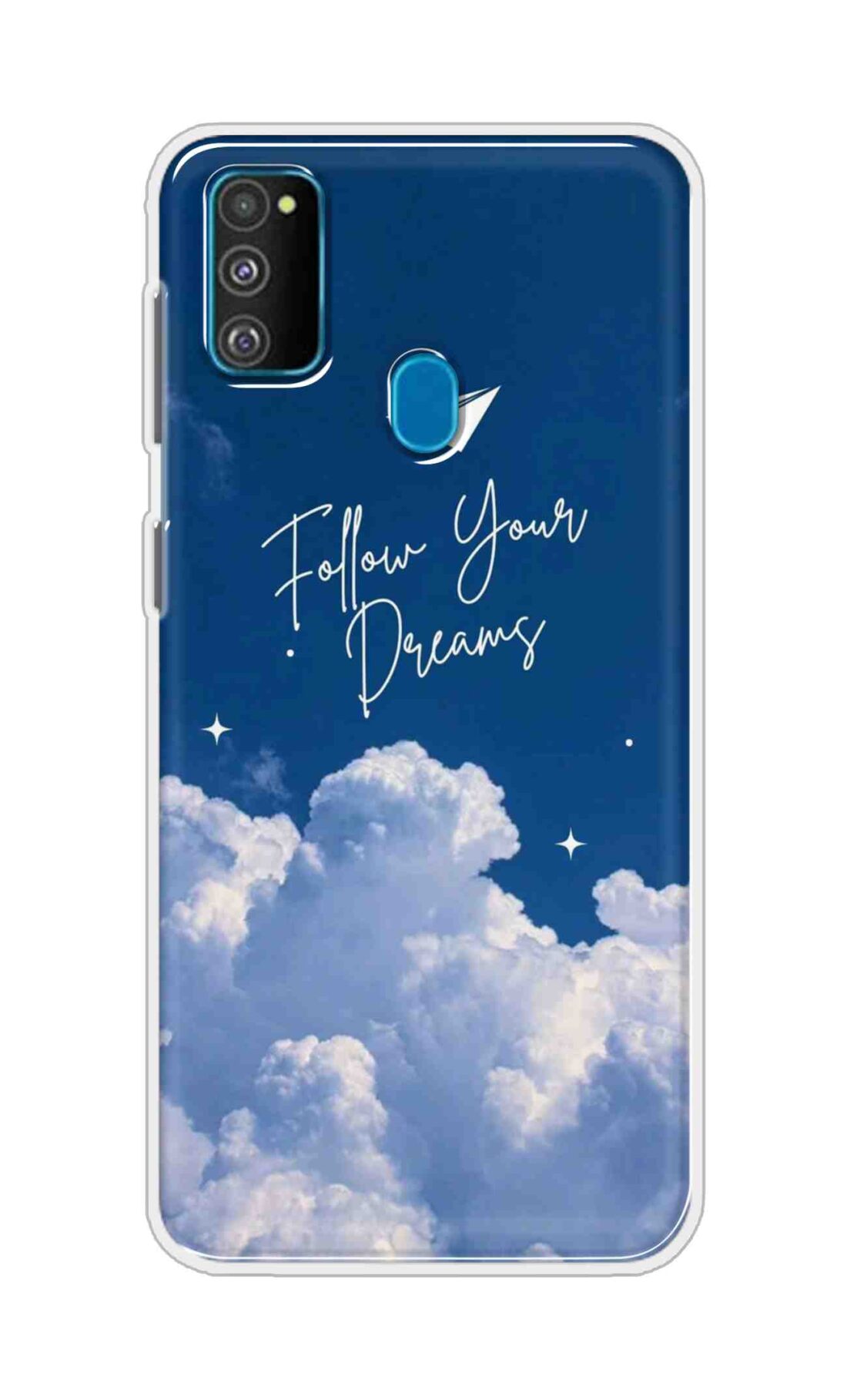 Coberta Back Cover For Samsung Galaxy M30s Back Cover Stylish Case - Follow Your Dreams in Sky Design D16531