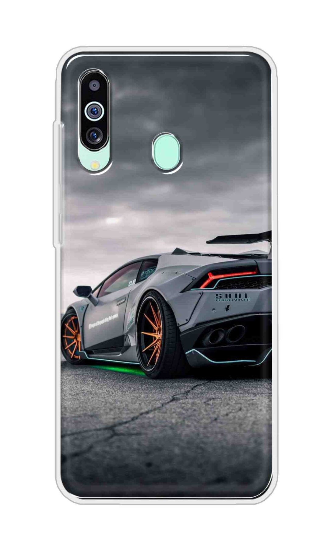 Coberta Back Cover For Samsung Galaxy M40 Back Cover Stylish Case - Modified Car Design D16538