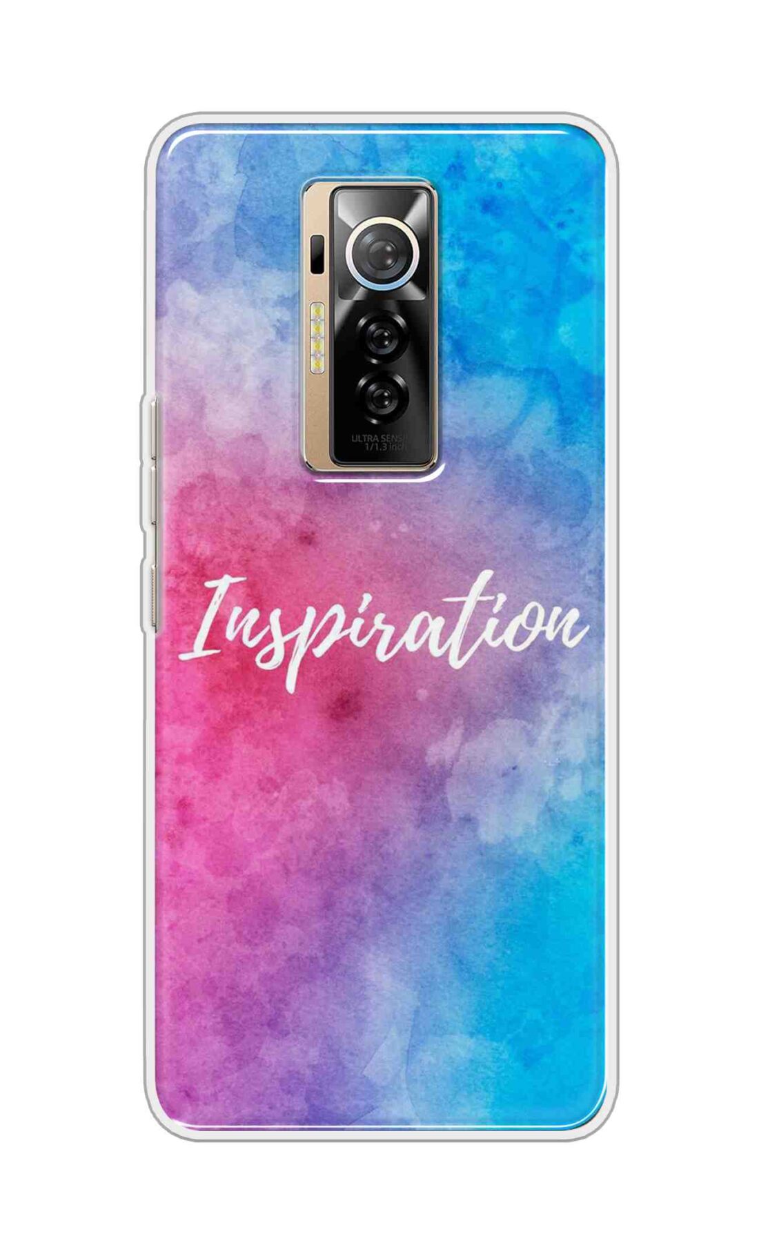 Coberta Back Cover For TECNO Phantom X Back Cover Stylish Case - Inspiration in Blue and Pink Design D16051