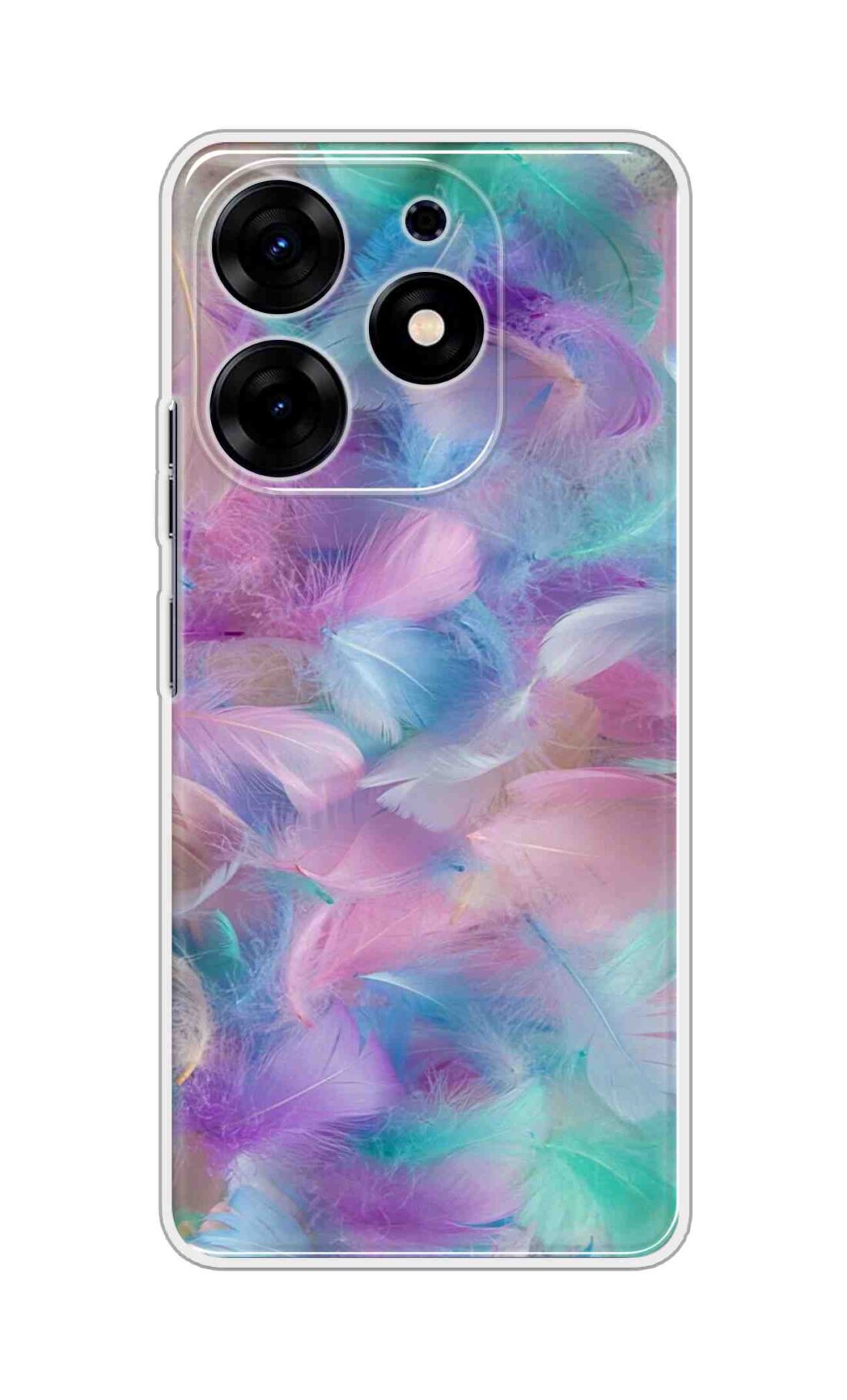 Coberta Back Cover For TECNO SPARK 10 PRO Back Cover Stylish Case - Colourful Wings Design D16007