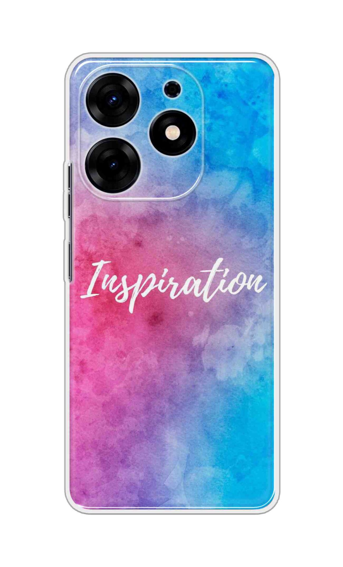 Coberta Back Cover For TECNO SPARK 10 PRO Back Cover Stylish Case - Inspiration in Blue and Pink Design D16051