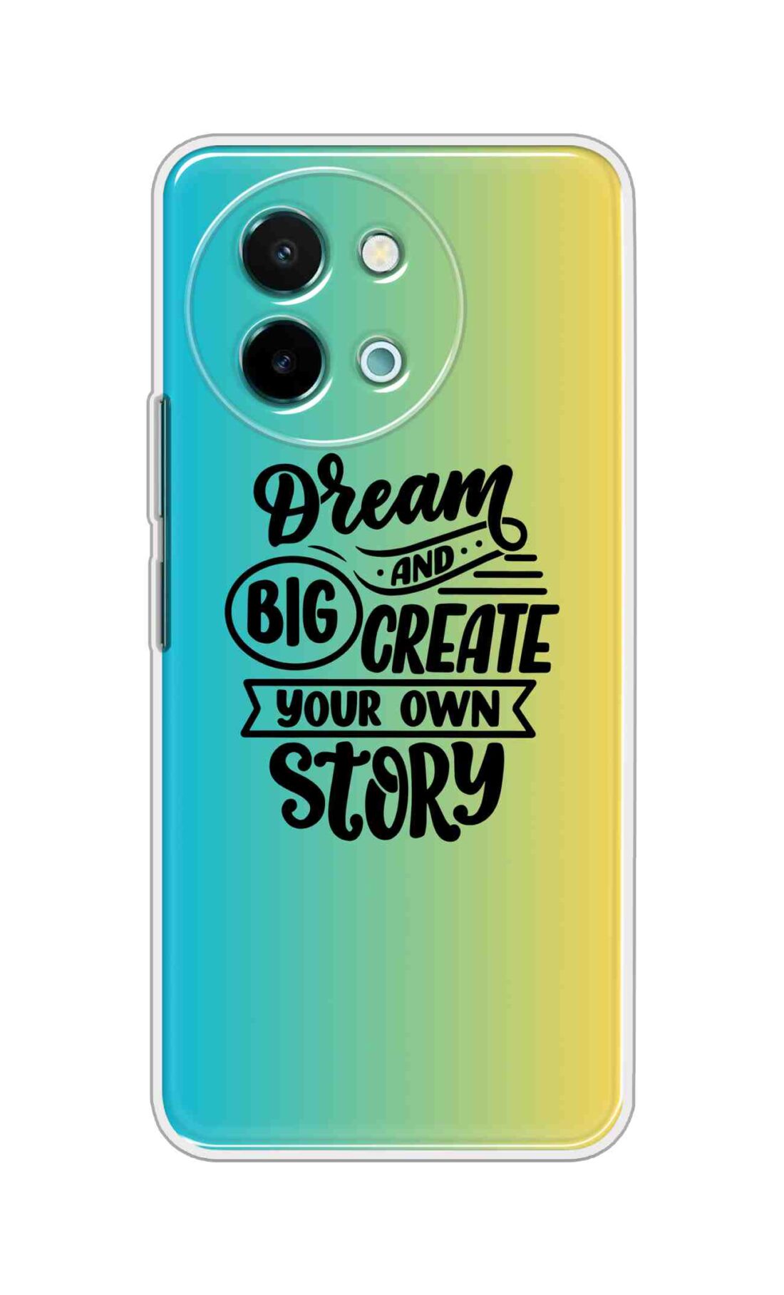 Coberta Back Cover For Vivo Y58 5G Back Cover Stylish Case - Dream Big and Create Your Own Story Design D16506