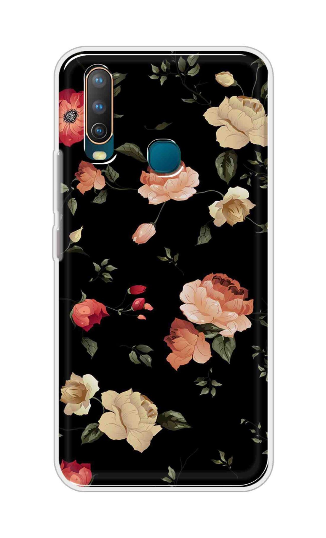 Coberta Back Cover For Vivo U10 Back Cover Stylish Case - Bright Flowers Design D11411