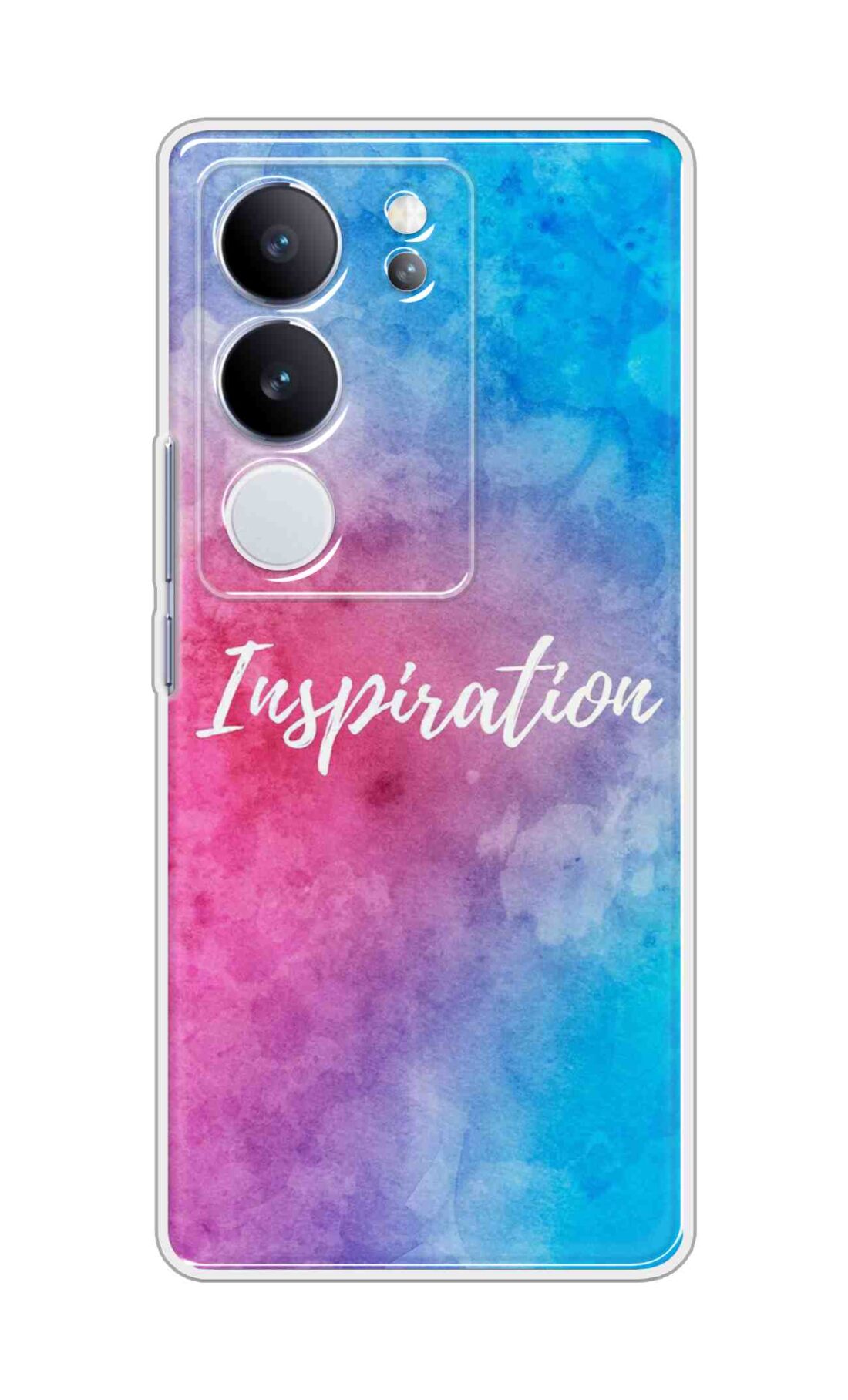 Coberta Back Cover For Vivo V29 Pro 5G Back Cover Stylish Case - Inspiration in Blue and Pink Design D16051