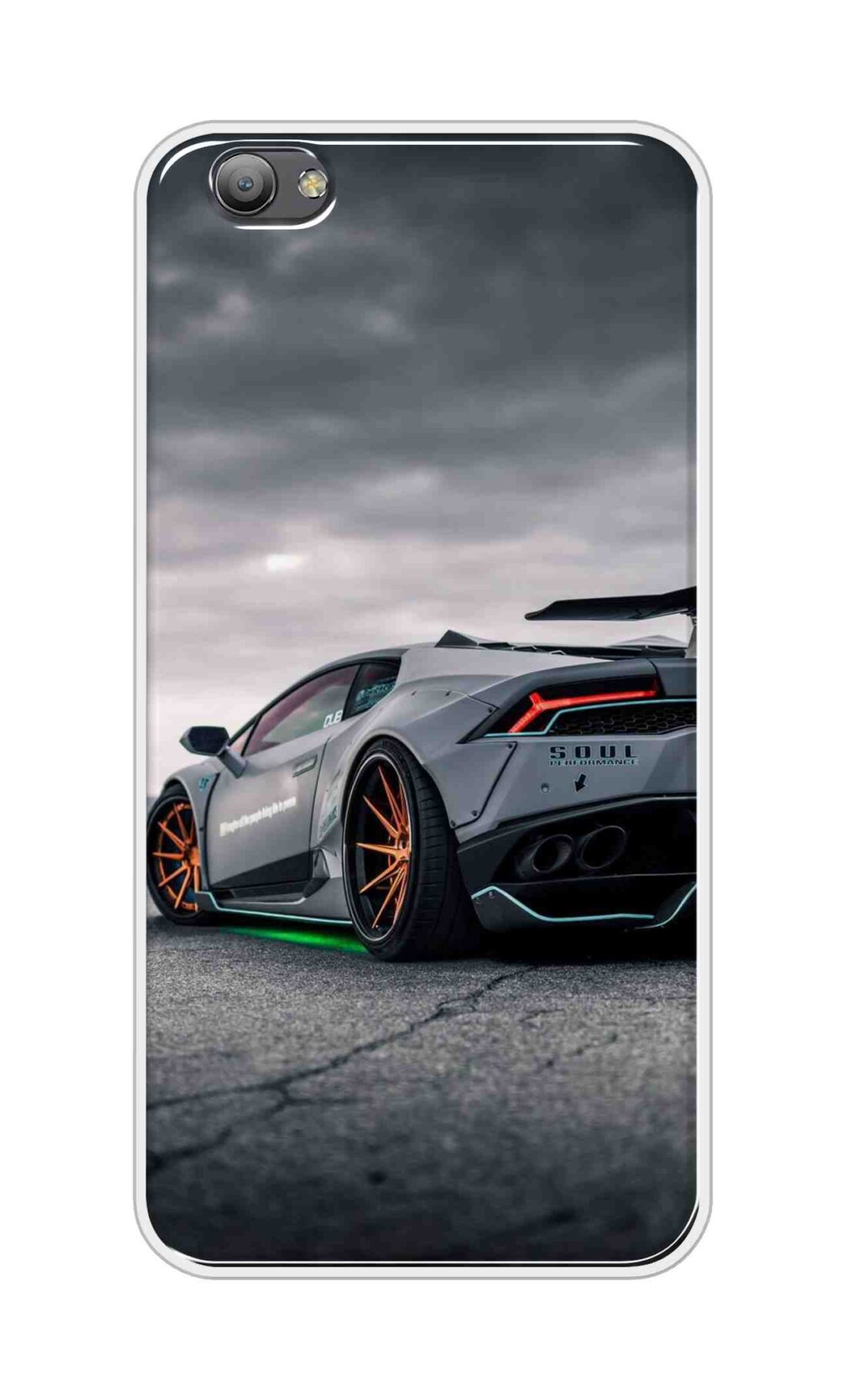 Coberta Back Cover For Vivo V5 Back Cover Stylish Case - Modified Car Design D16538