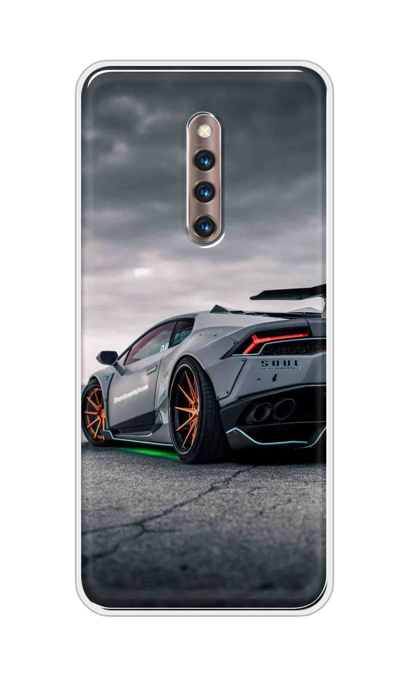 Coberta Back Cover For Vivo X27 Pro Back Cover Stylish Case - Modified Car Design D16538