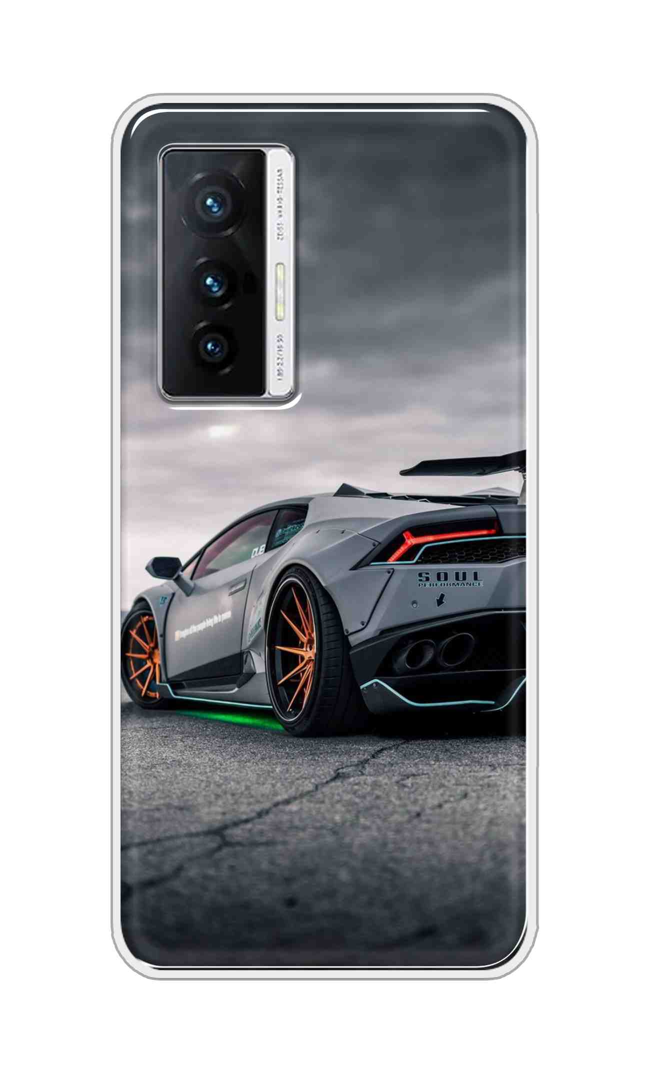 Coberta Back Cover For Vivo X70 Back Cover Stylish Case - Modified Car Design D16538
