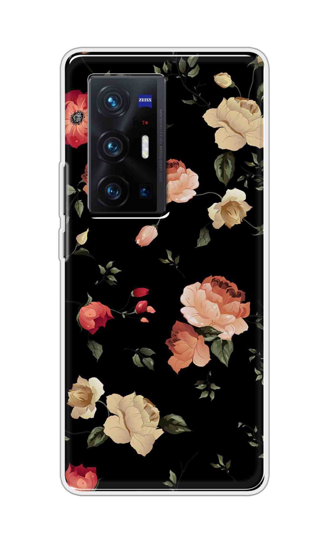 Coberta Back Cover For Vivo X70 Pro Plus Back Cover Stylish Case - Bright Flowers Design D11411