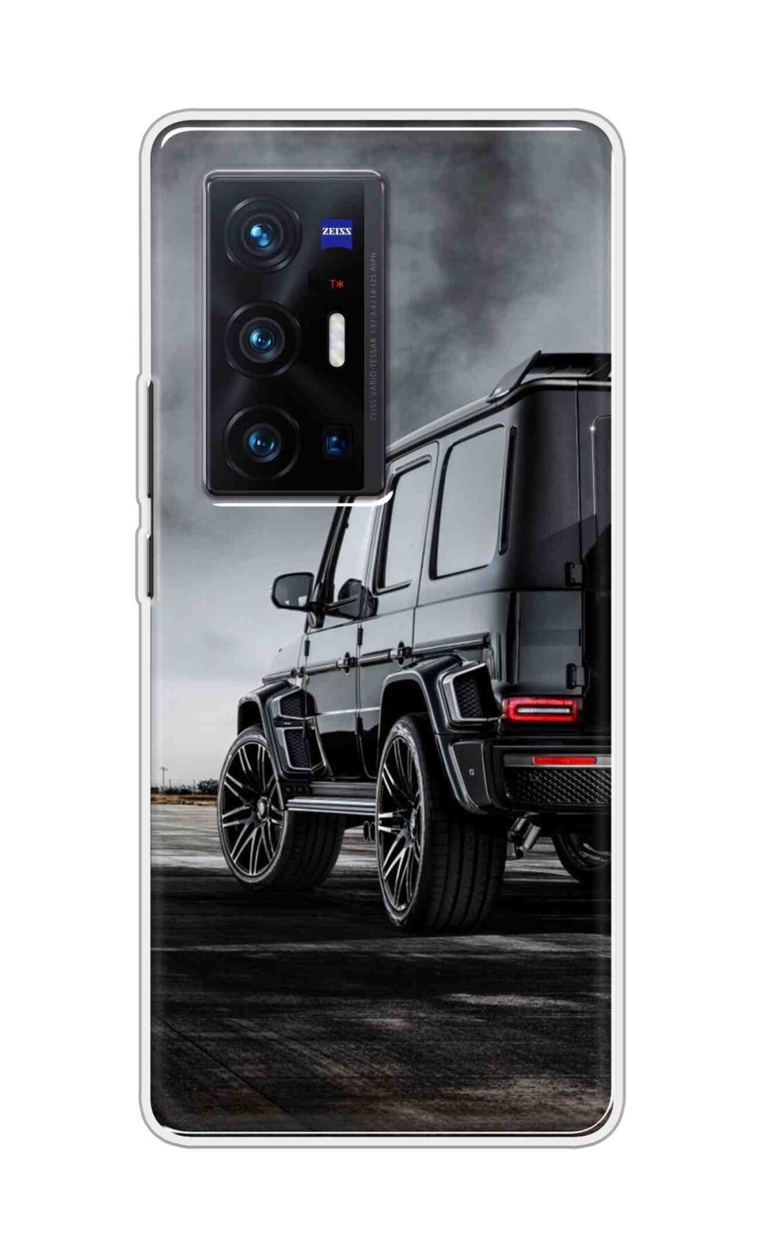 Coberta Back Cover For Vivo X70 Pro Plus Back Cover Stylish Case - Black Suv Car Design D11967