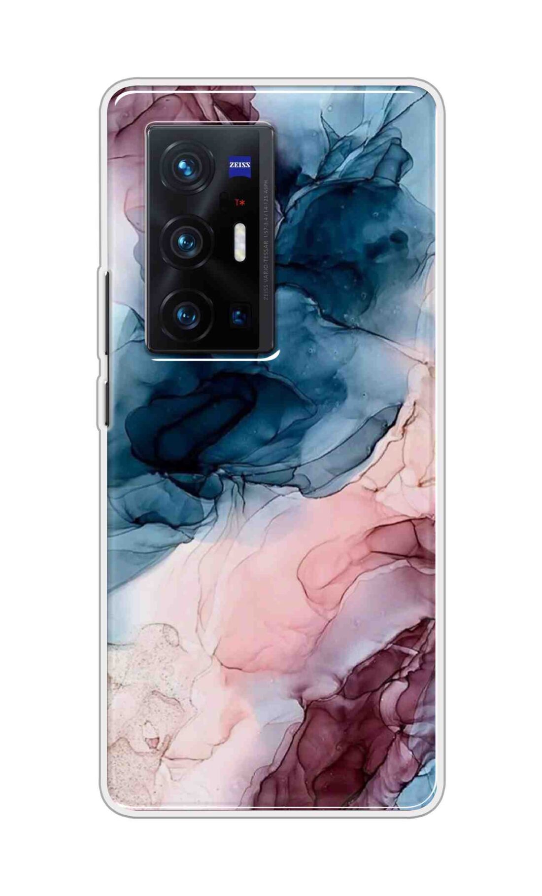 Coberta Back Cover For Vivo X70 Pro Plus Back Cover Stylish Case - Colourful Marble Design D12694