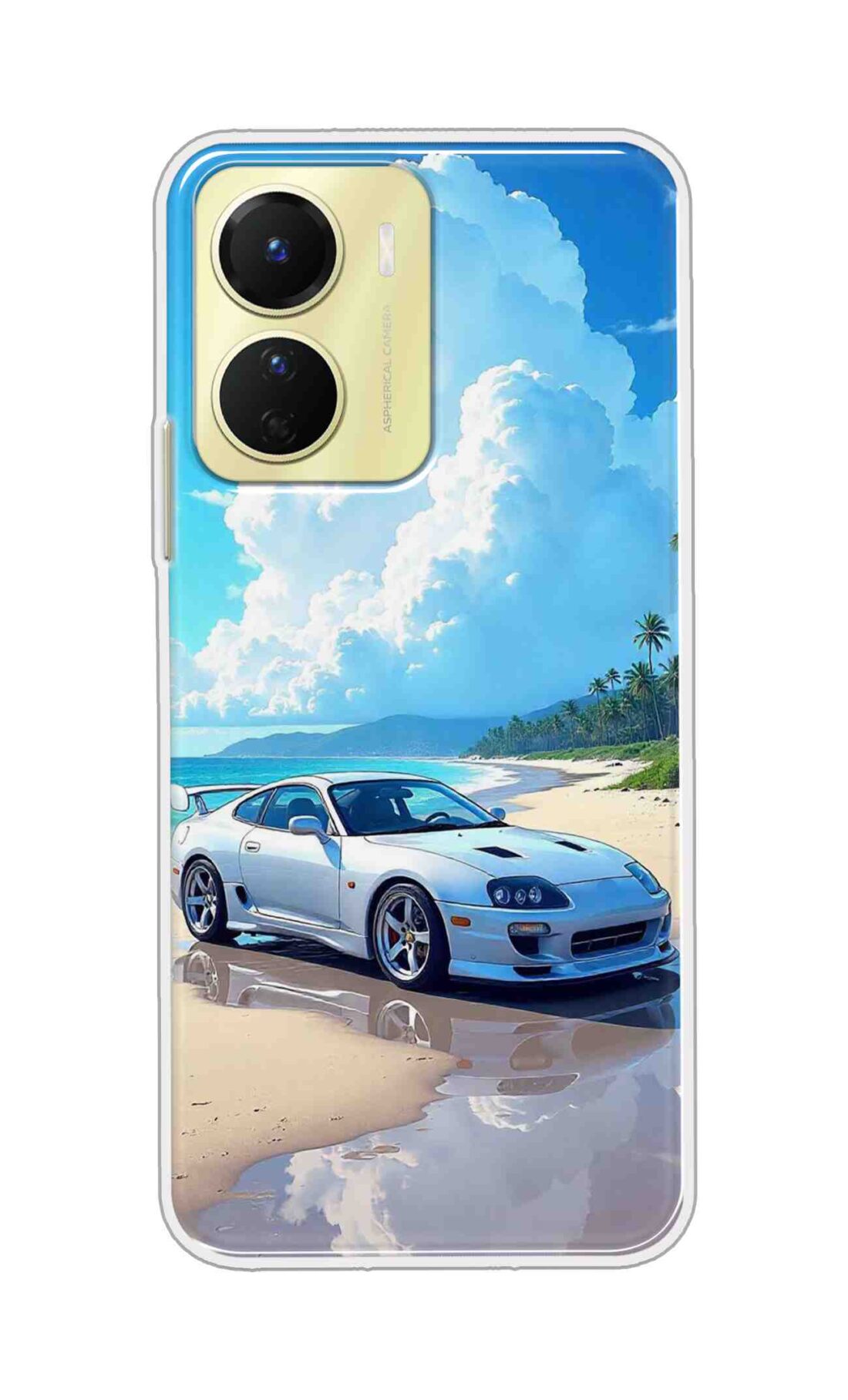 Coberta Back Cover For Poco X7 Pro 5G Back Cover Stylish Case - Car in Good Nature Design D16536