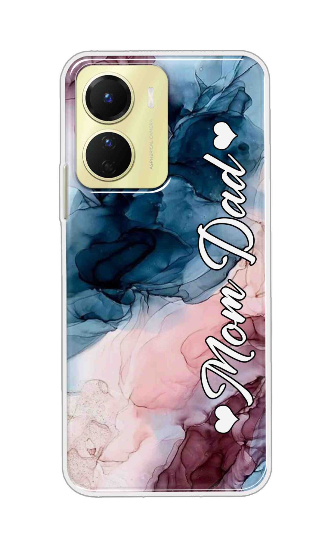 Coberta Back Cover For Poco X7 Pro 5G Back Cover Stylish Case - Mom and Dad on Colourful Marble D16654