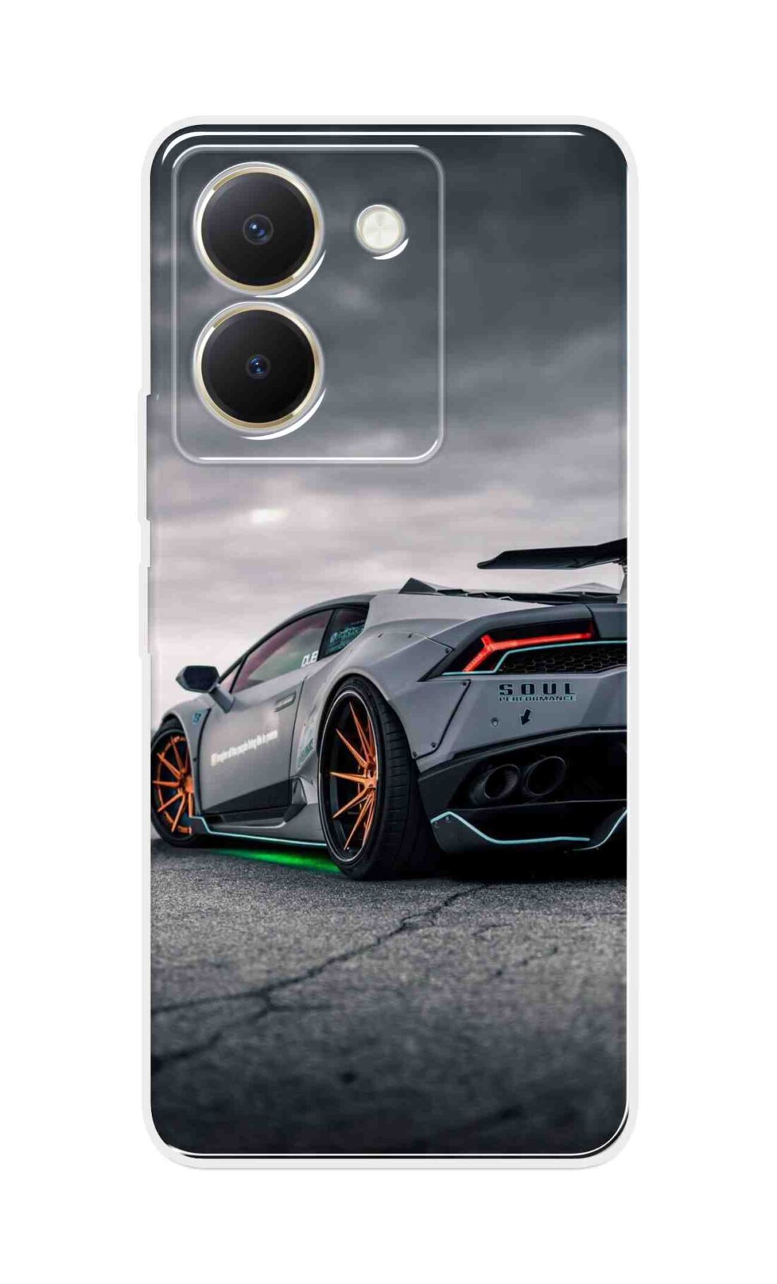 Coberta Back Cover For Vivo Y36 Back Cover Stylish Case - Modified Car Design D16538